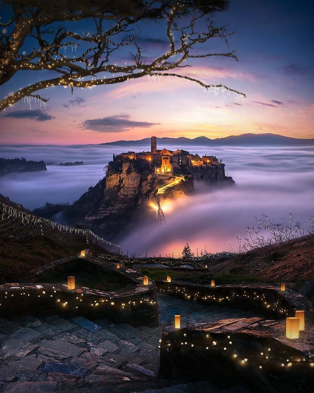 Civita Di Bagnoregio Town Wallpapers