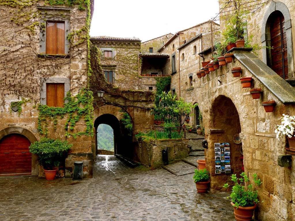 Civita Di Bagnoregio Town Wallpapers