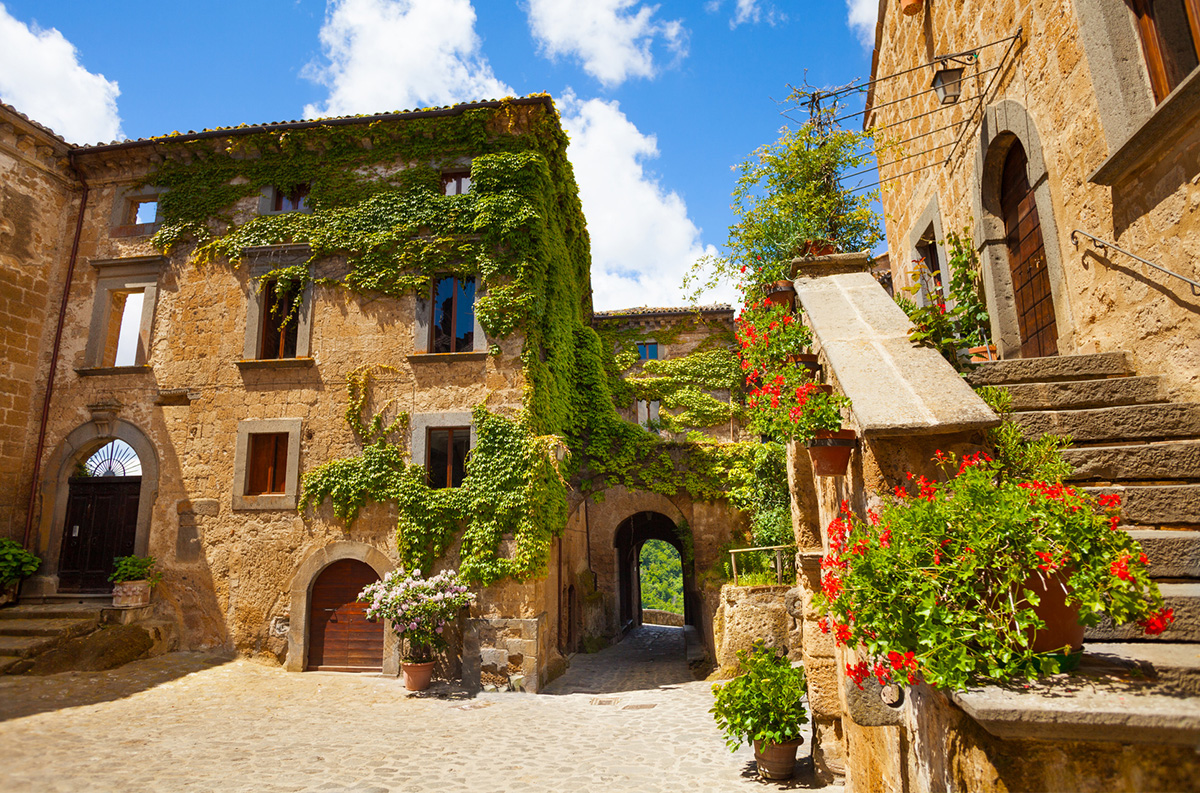 Civita Di Bagnoregio Town Wallpapers