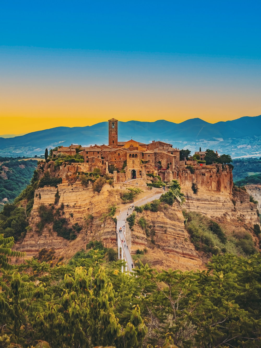 Civita Di Bagnoregio Town Wallpapers