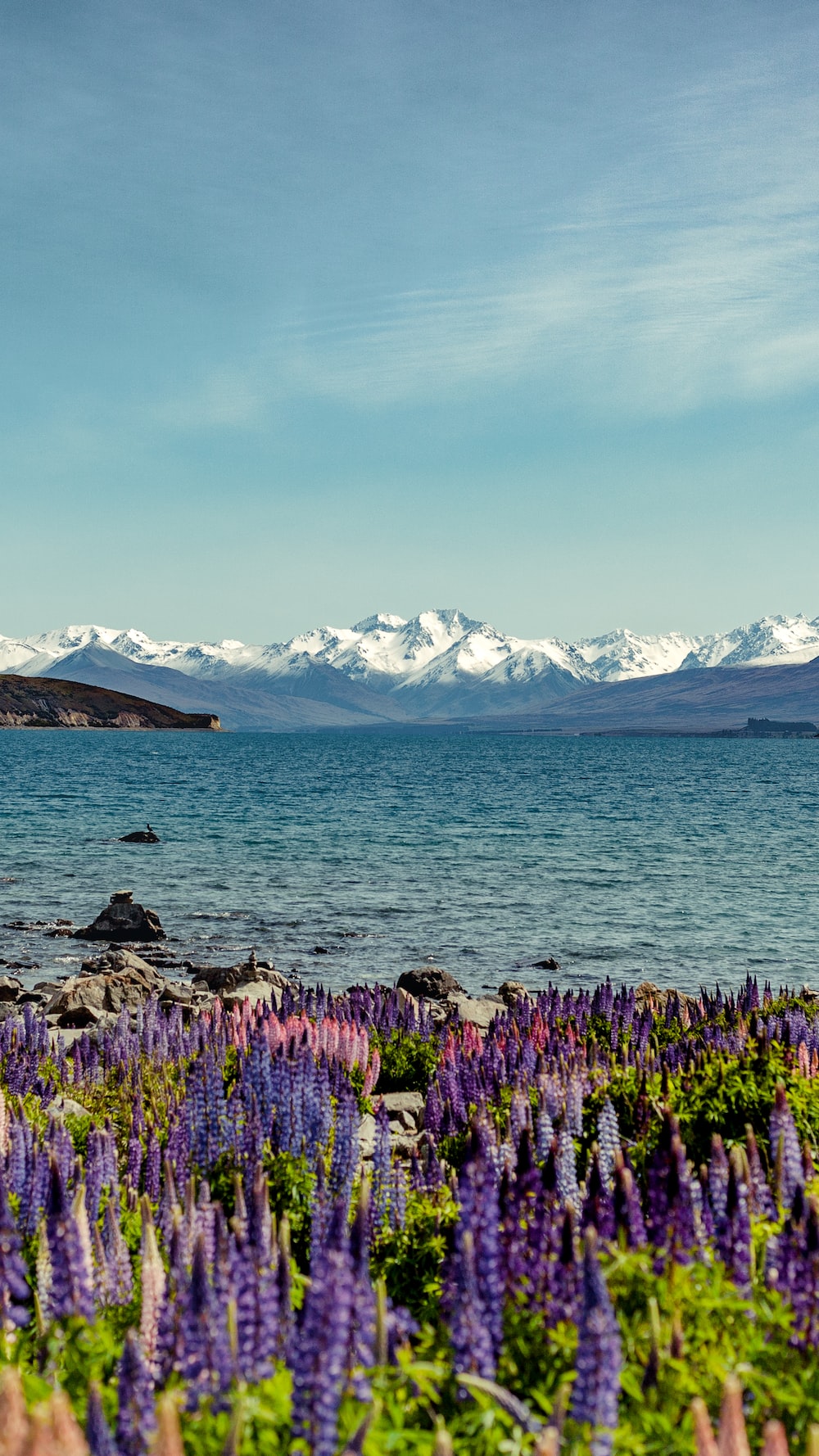 Cloudy Mountains In Lake Tekapo New Zealand Wallpapers