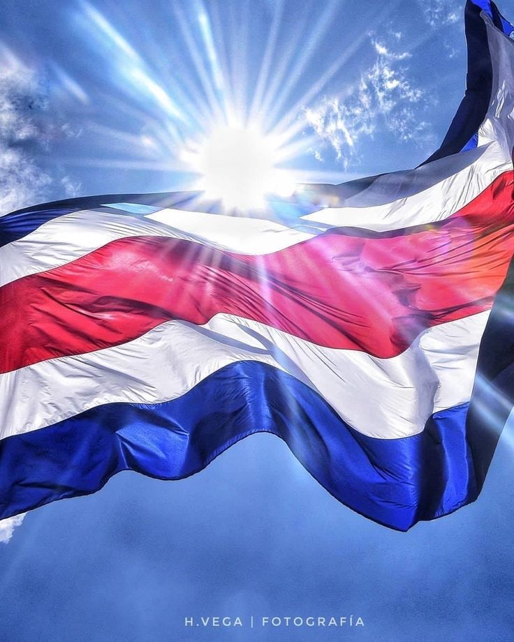 Costa Rica Flag Wallpapers