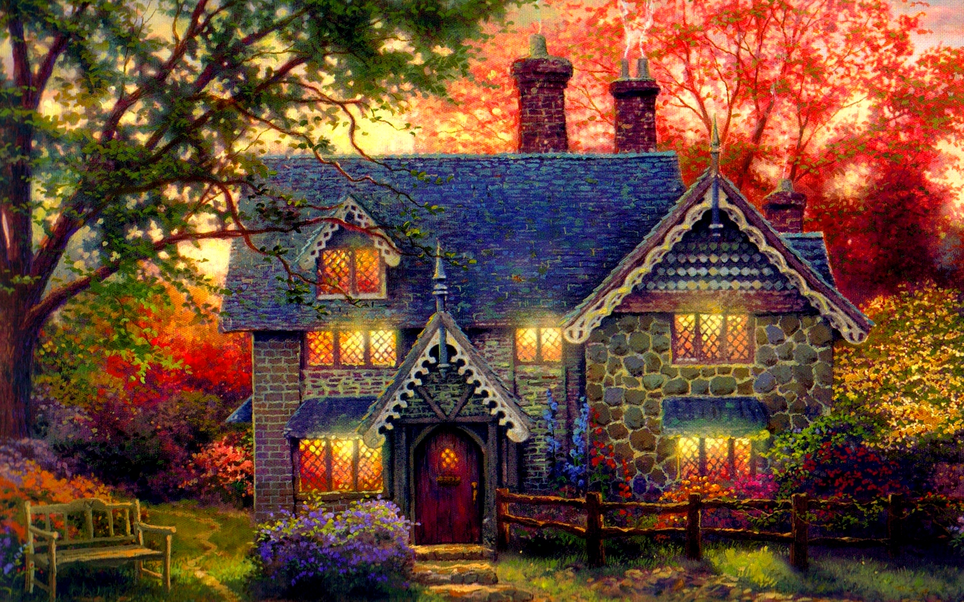 Cottage Wallpapers