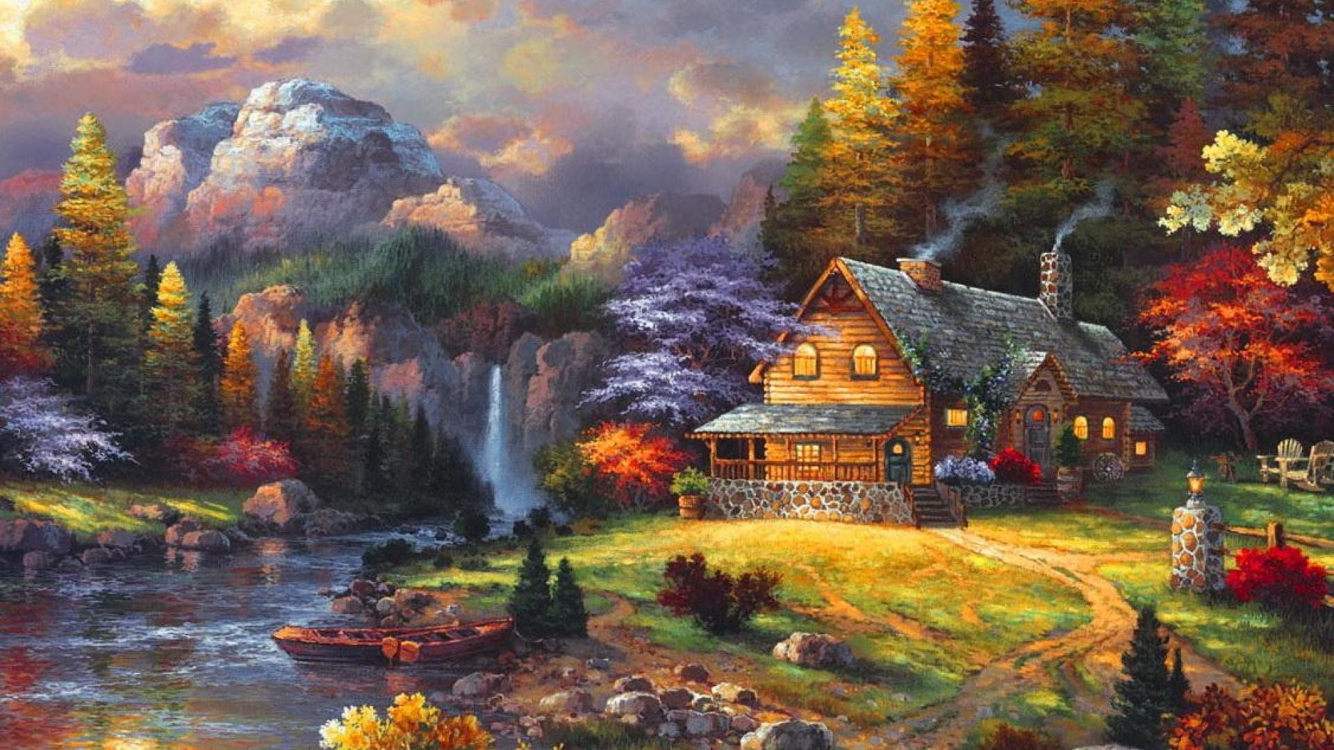 Cottage Wallpapers