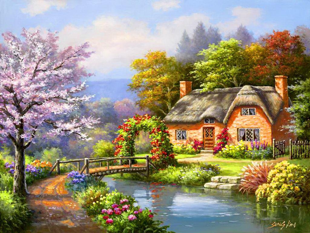 Cottage Wallpapers