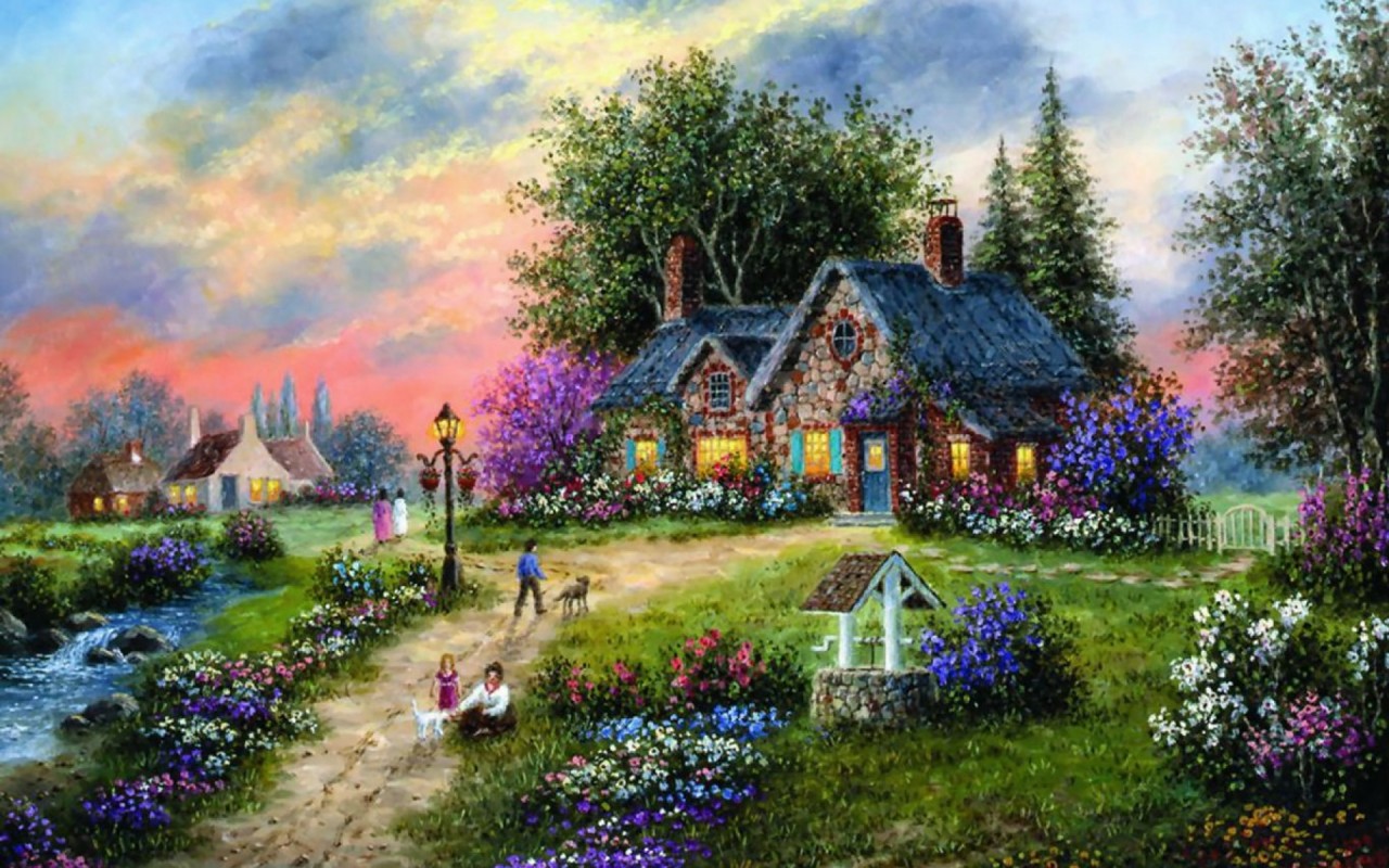 Cottage Wallpapers