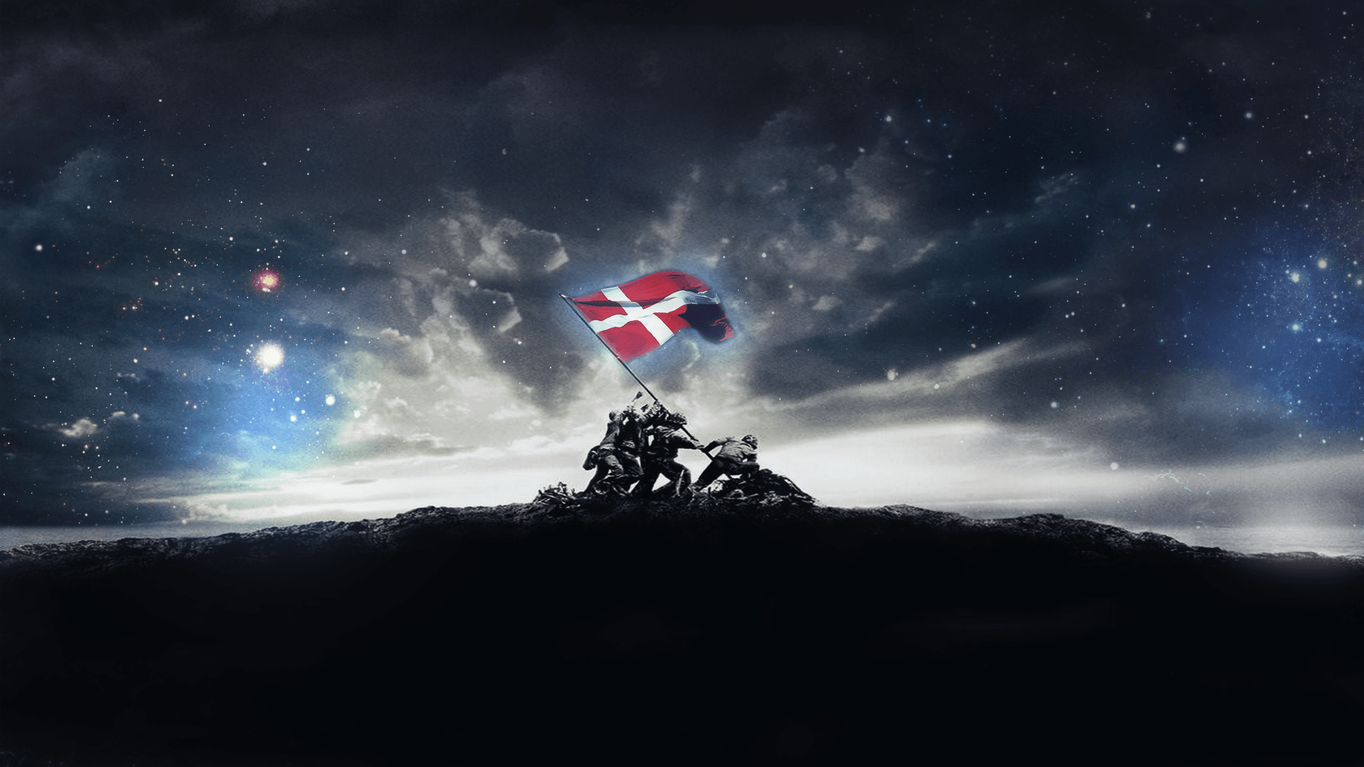 Denmark Flag Wallpapers