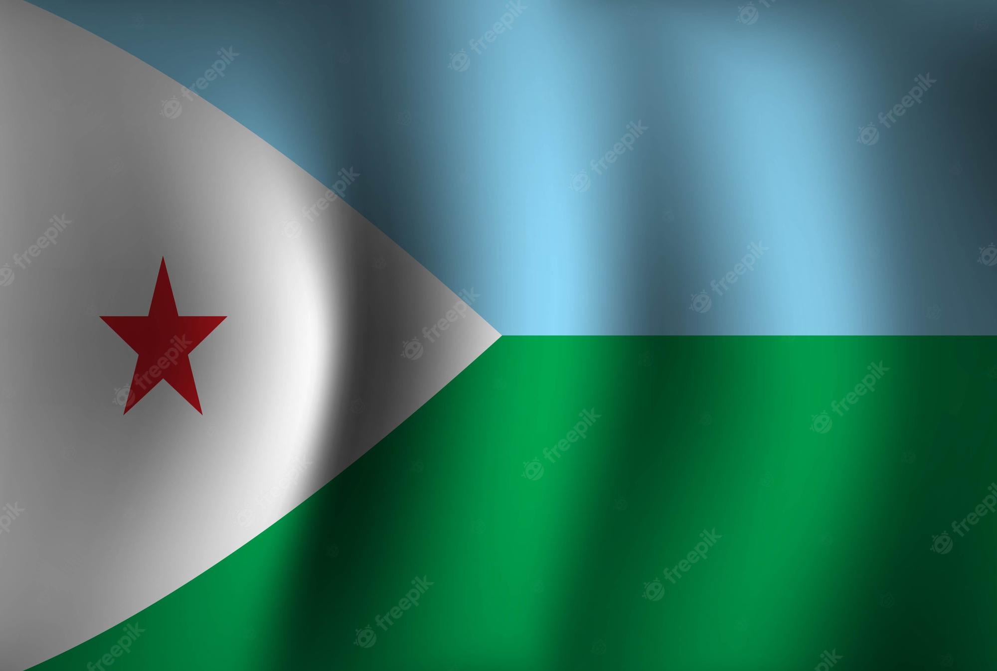 Djibouti Flag Wallpapers