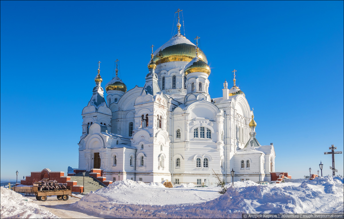 Dome Monastery Russia Temple In Winter Wallpapers