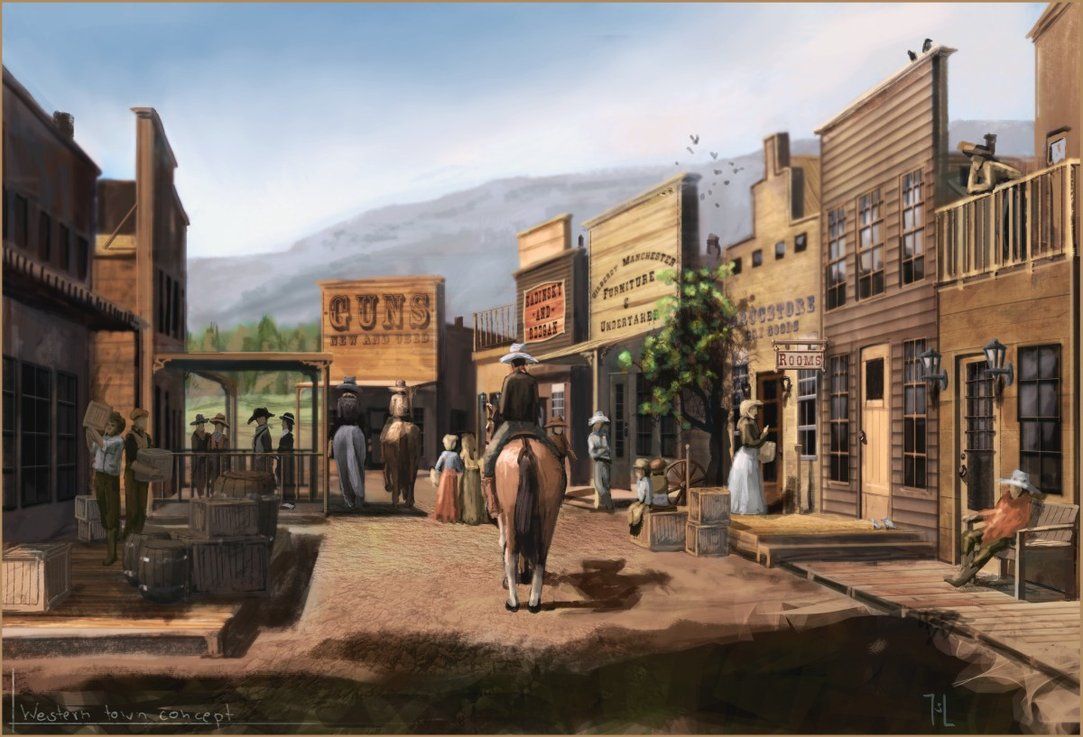 Donley'S Wild West Town Wallpapers