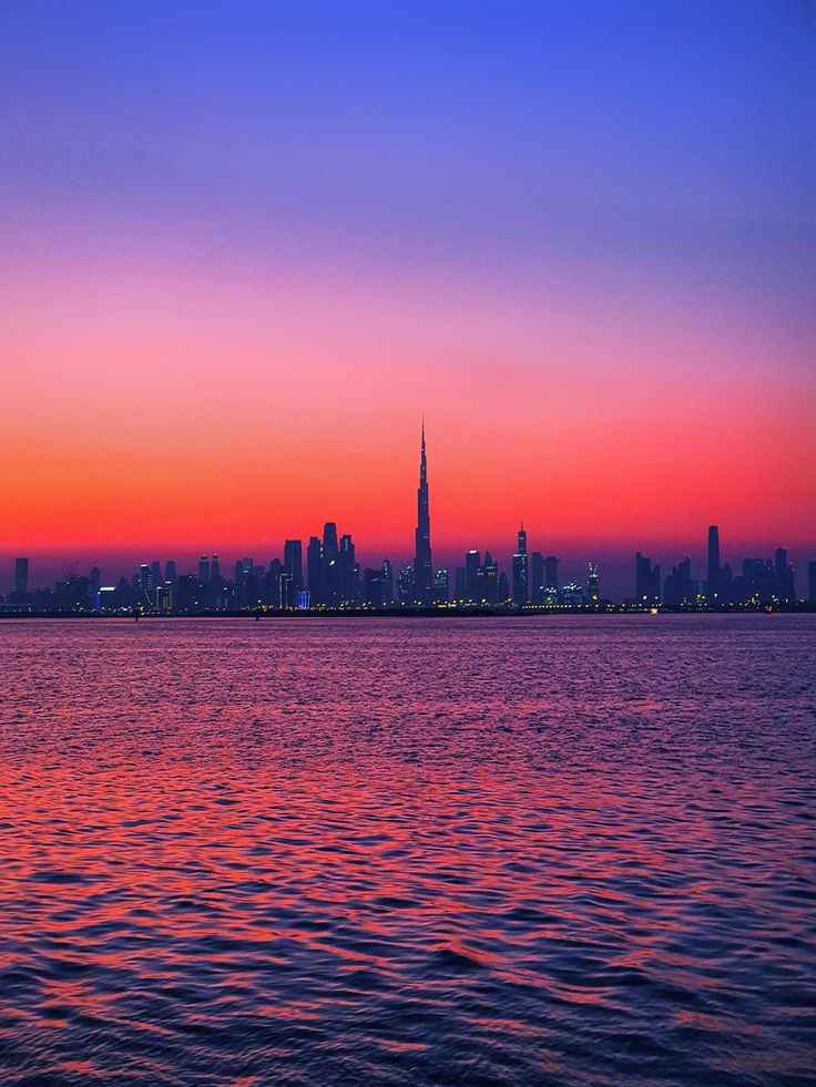 Dubai City In Sunrise Wallpapers