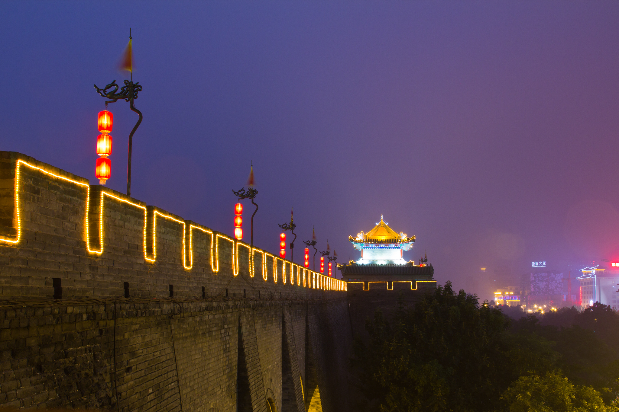 Fortifications Of Xi'An Wallpapers