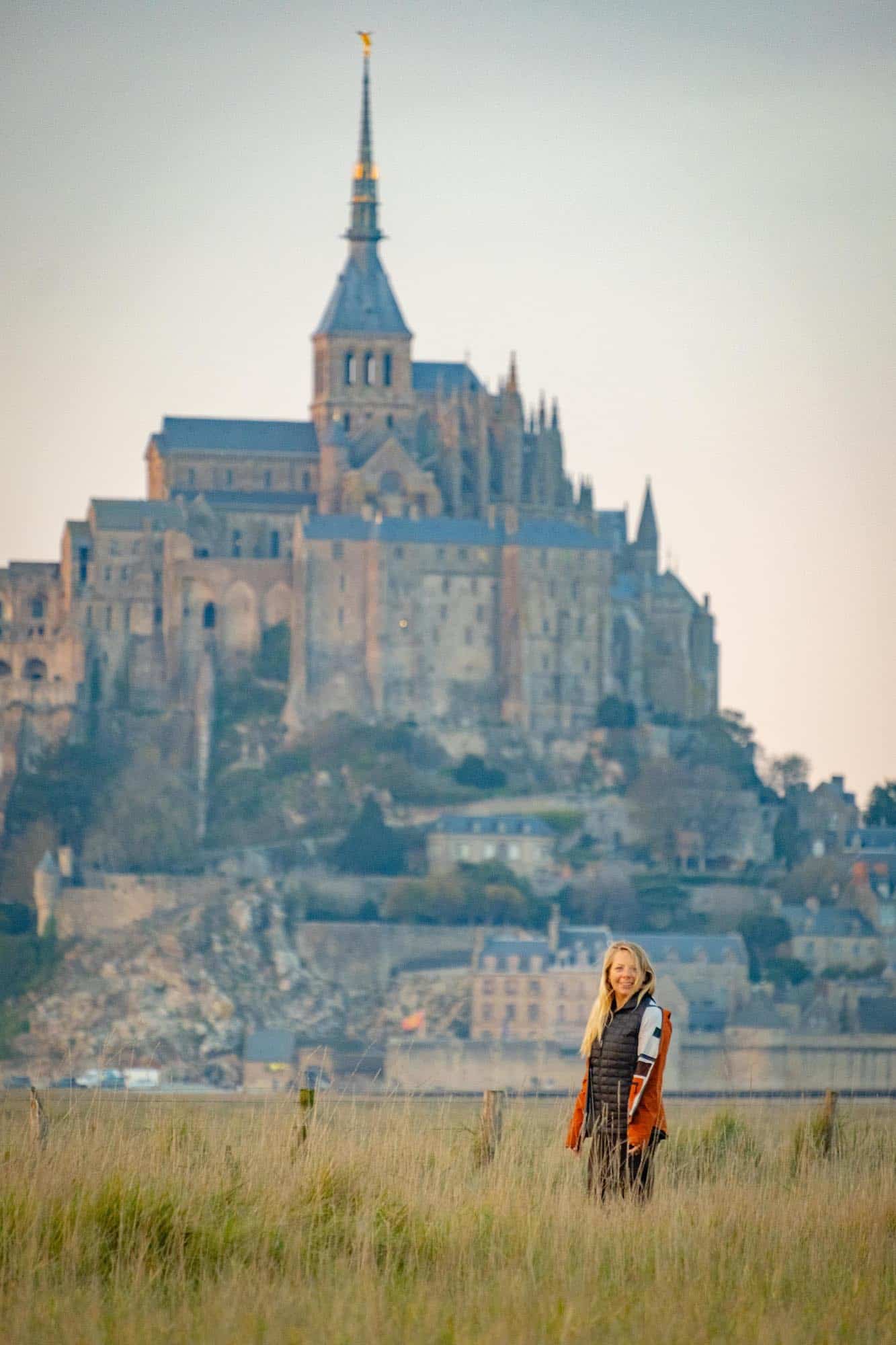 France Landscape Mont Saint-Michel Snow Wallpapers