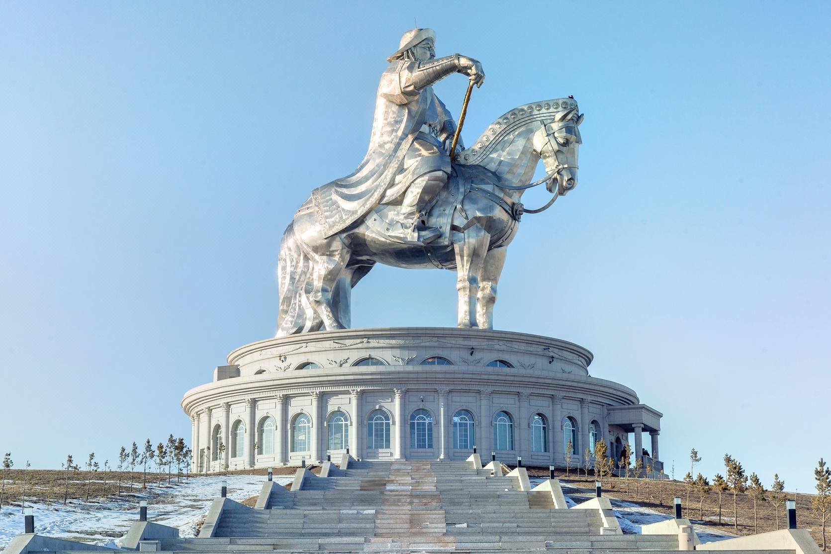 Genghis Khan Equestrian Statue Wallpapers