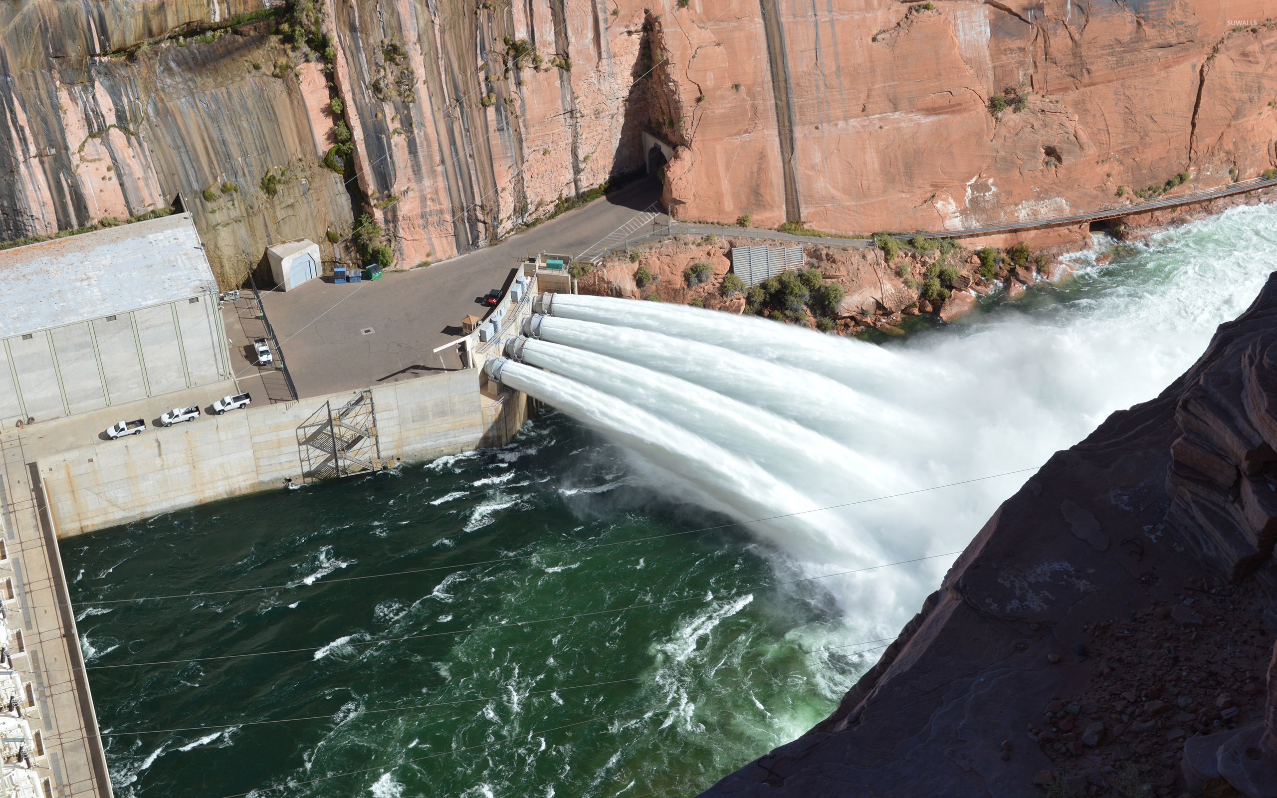 Glen Canyon Dam Bridge Wallpapers