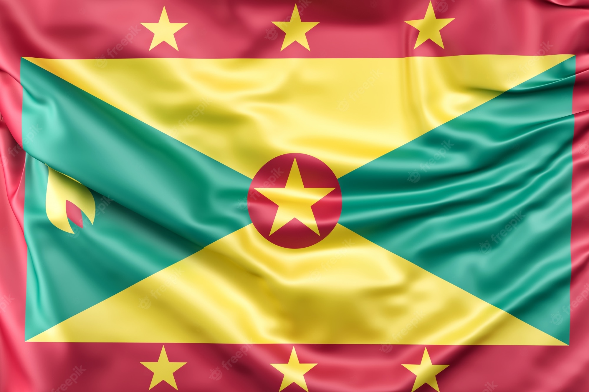 Grenada Flag Wallpapers