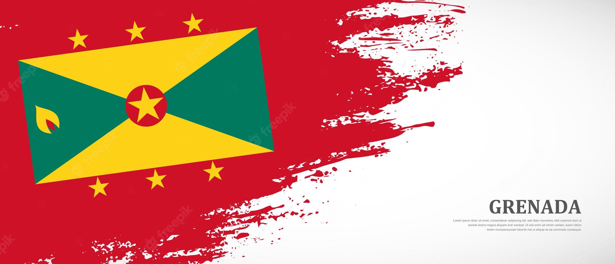 Grenada Flag Wallpapers