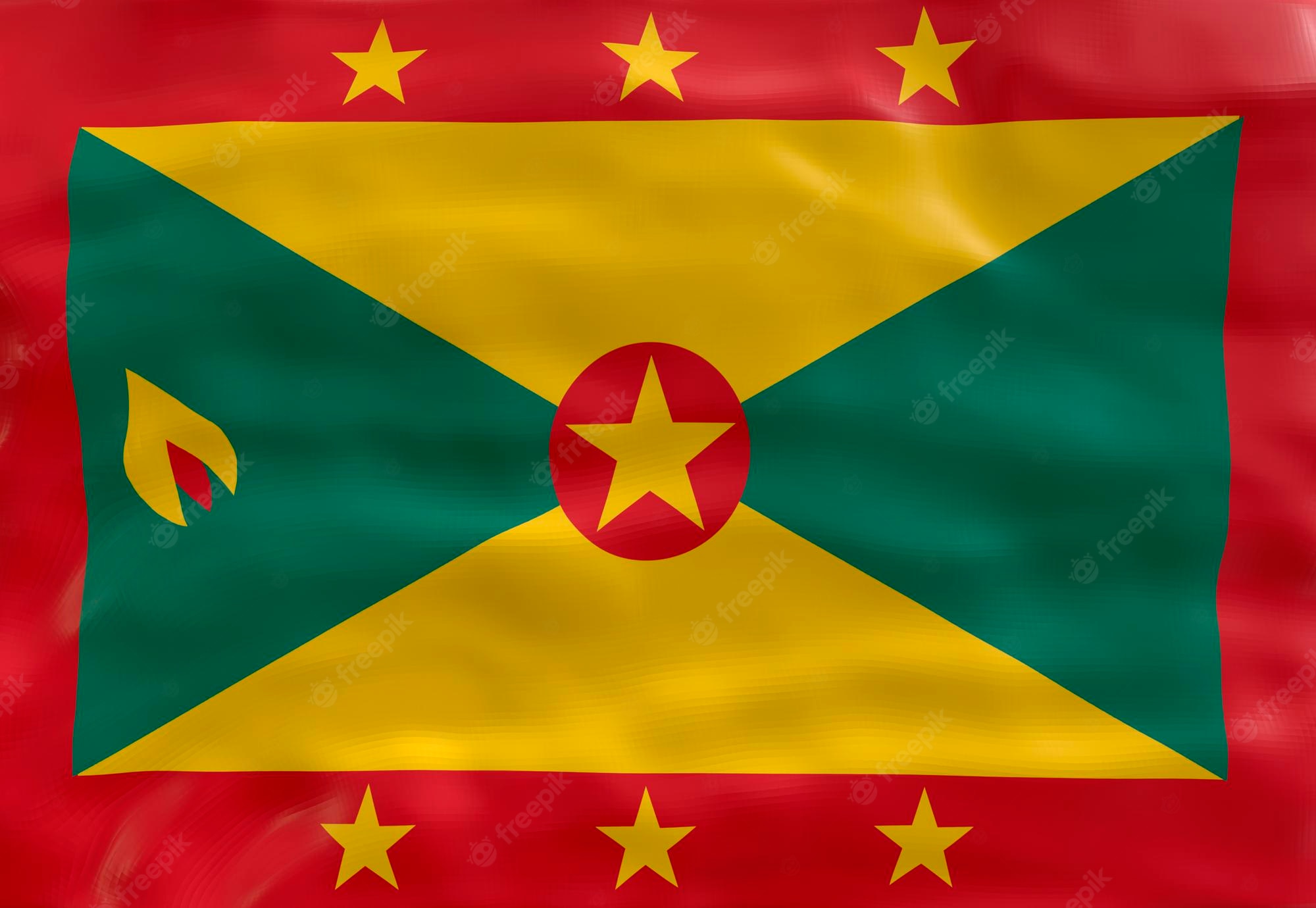 Grenada Flag Wallpapers