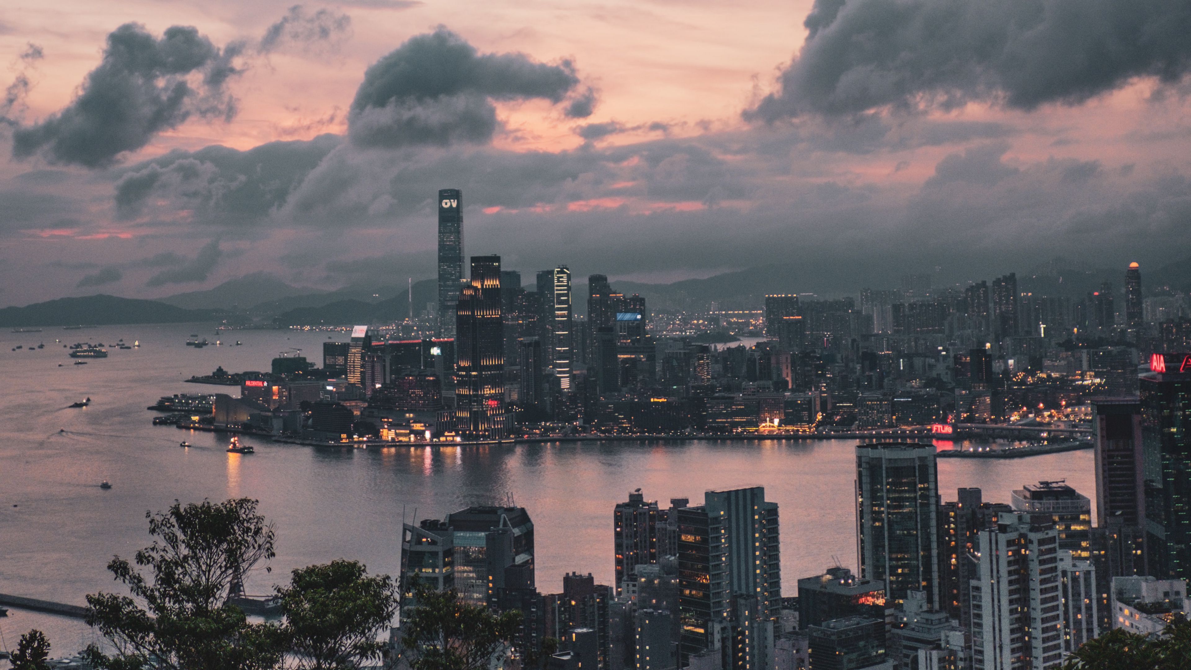 Hong Kong Skyscrapers Wallpapers