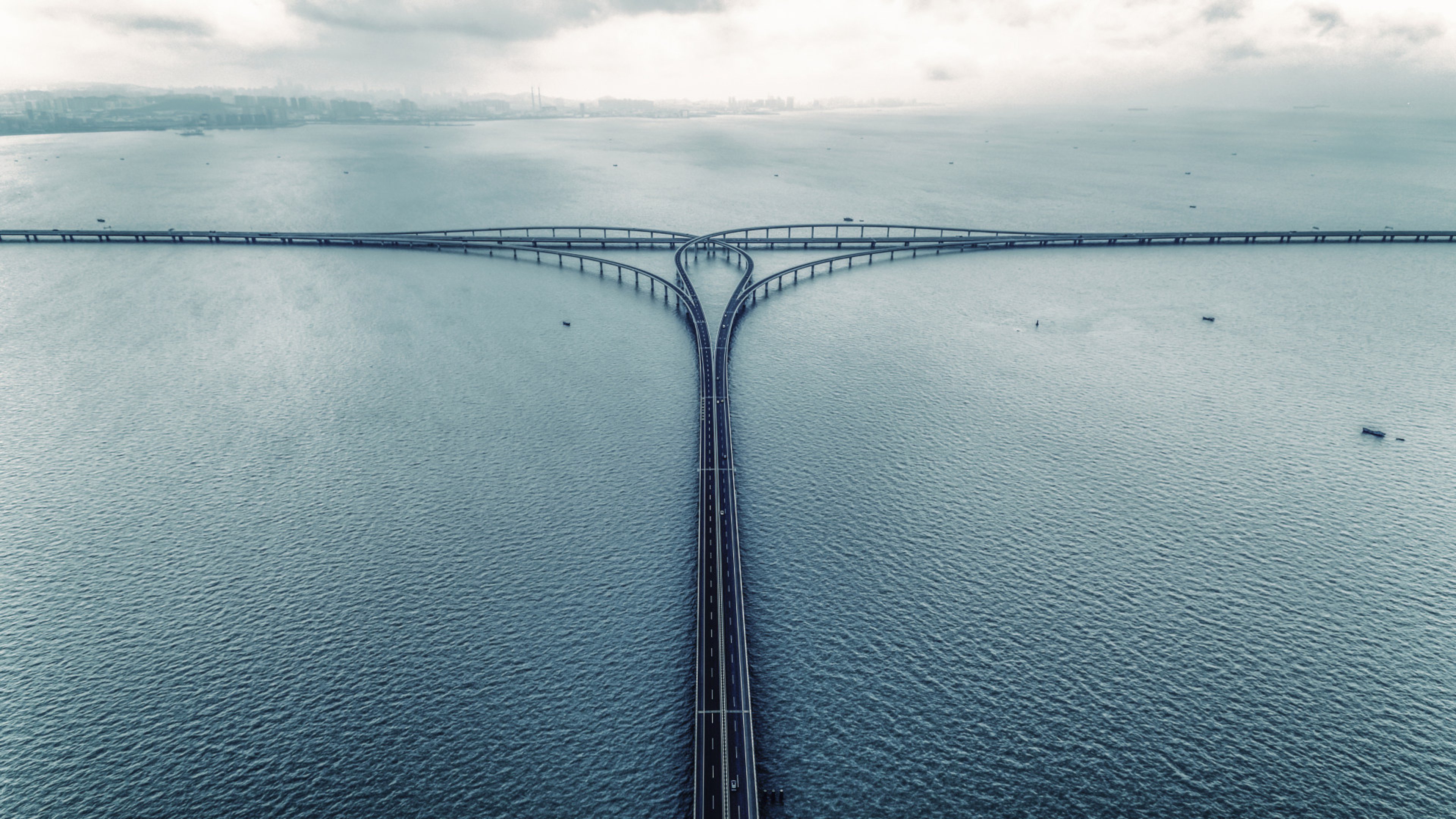 Jiaozhou Bay Bridge Wallpapers