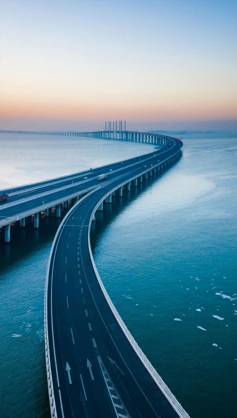 Jiaozhou Bay Bridge Wallpapers