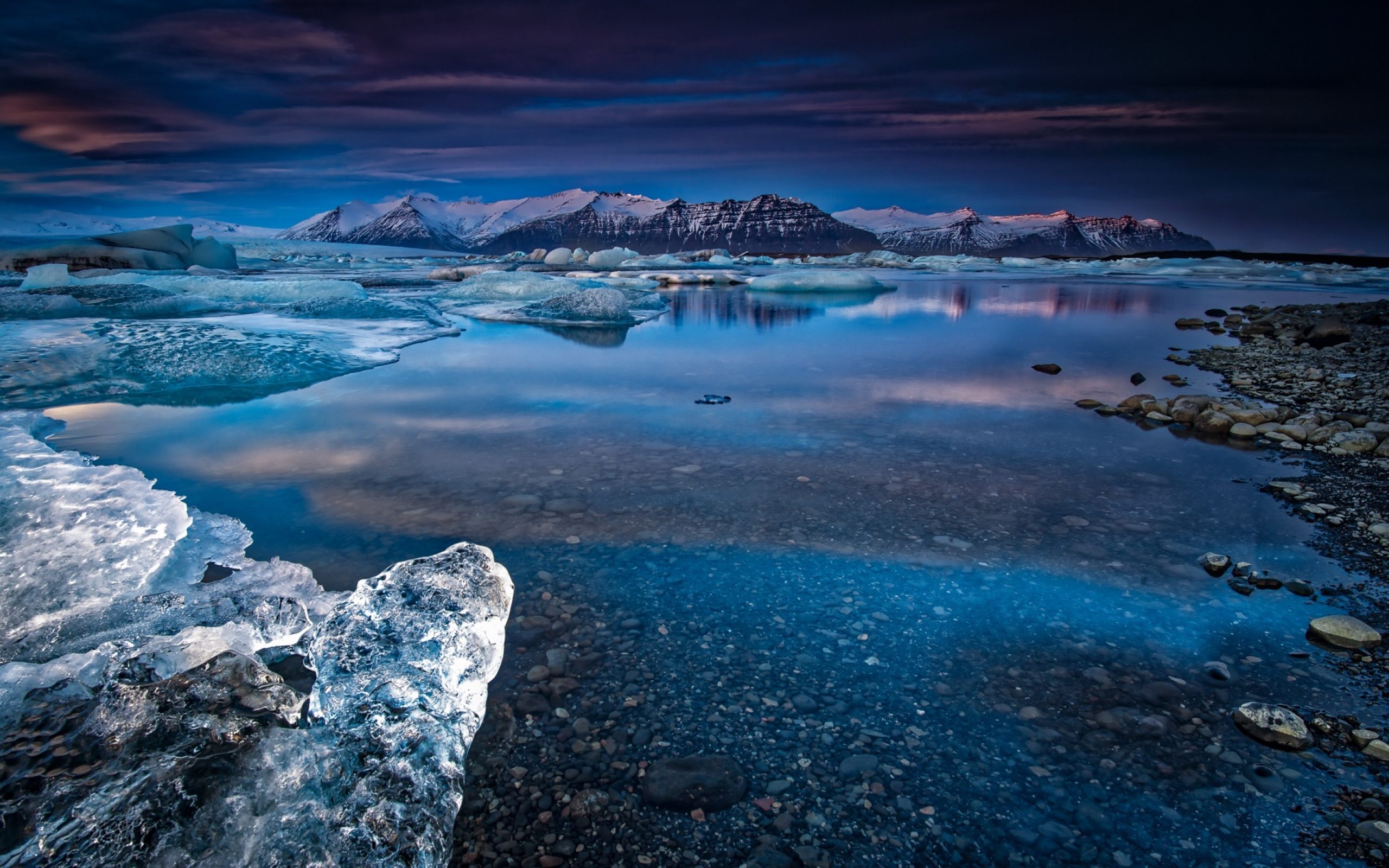 Lagoon Mountains Wallpapers