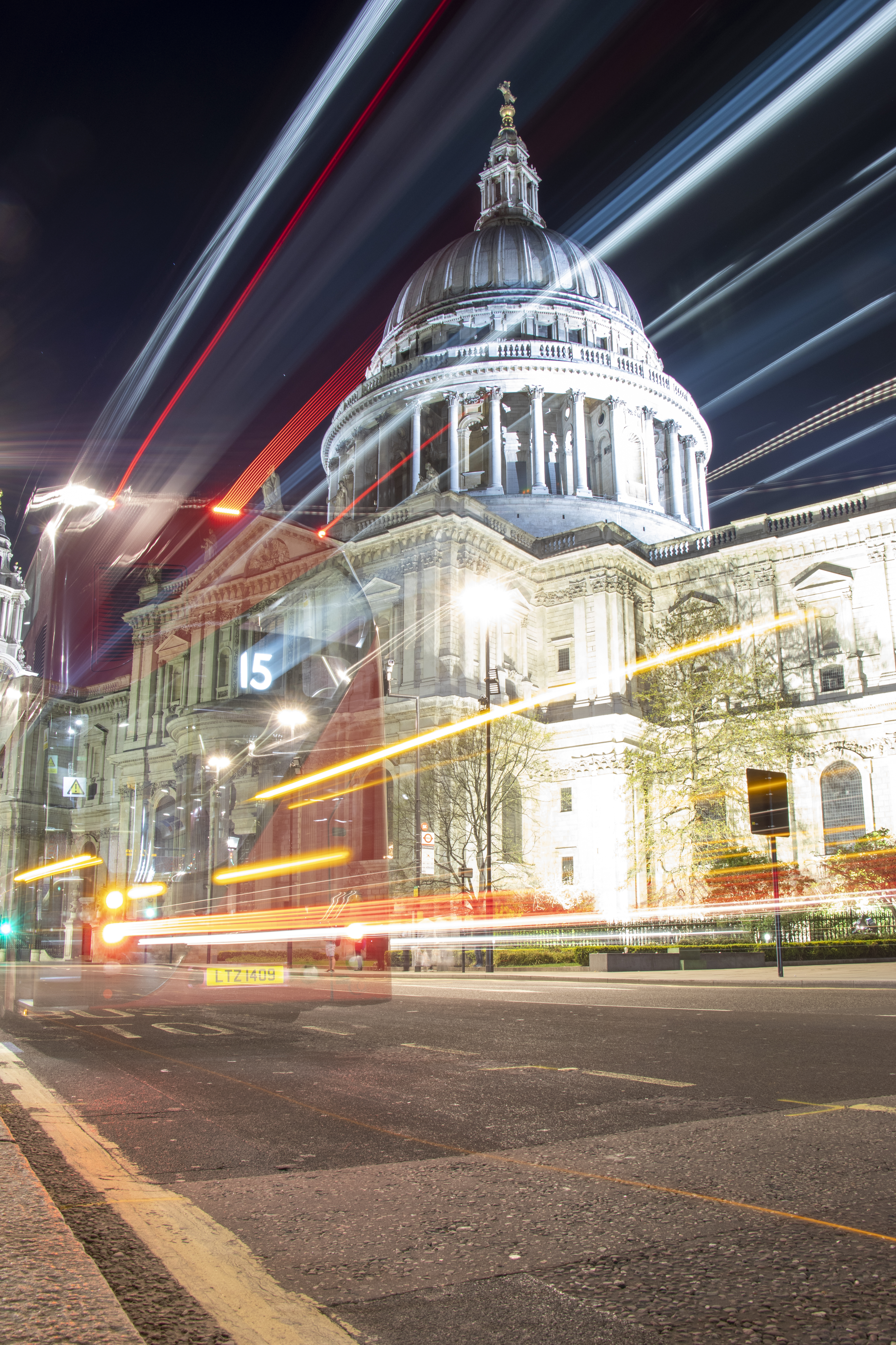 London Uk Night Light Blurred Photography Wallpapers