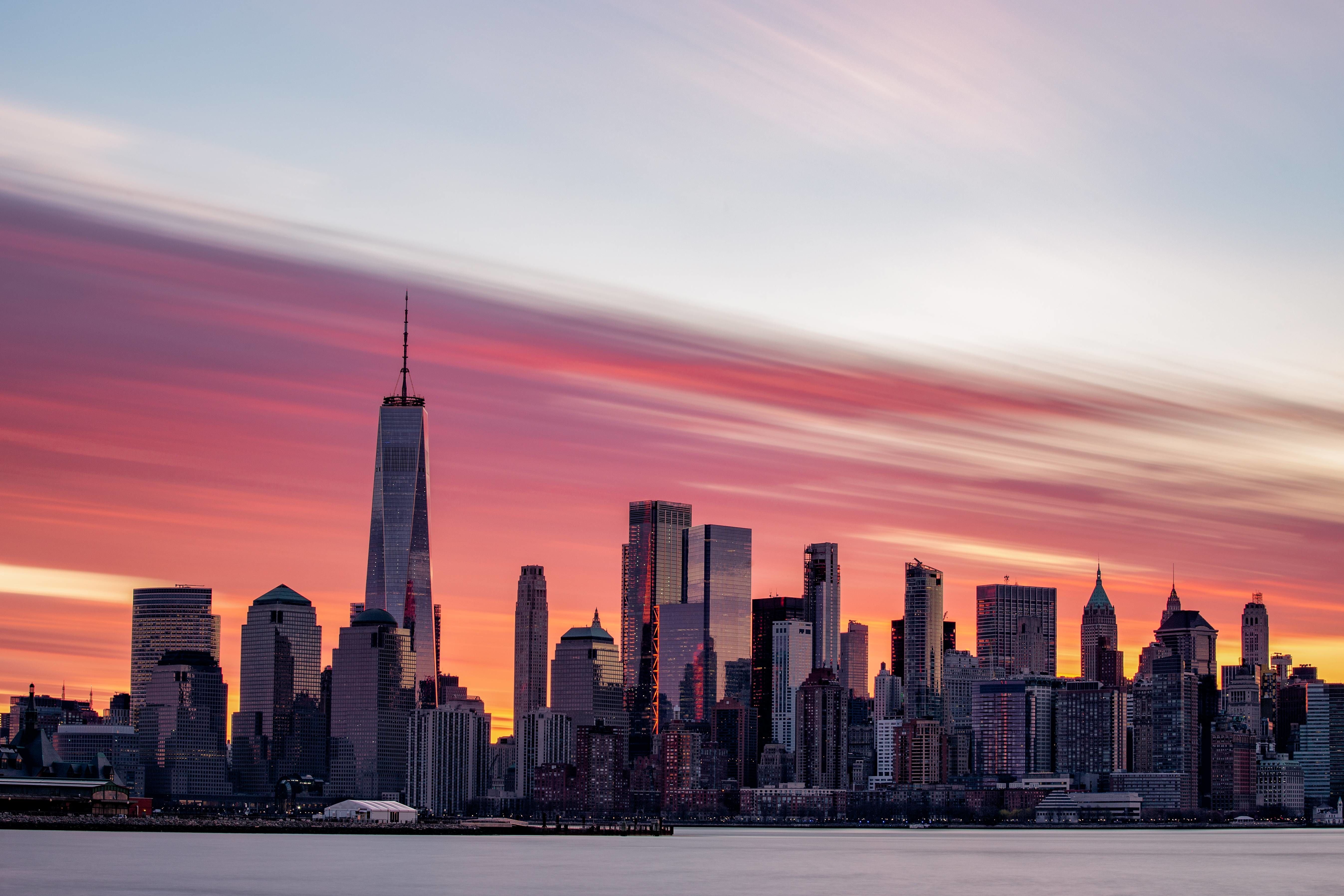 Lower Manhattan Sunset Wallpapers