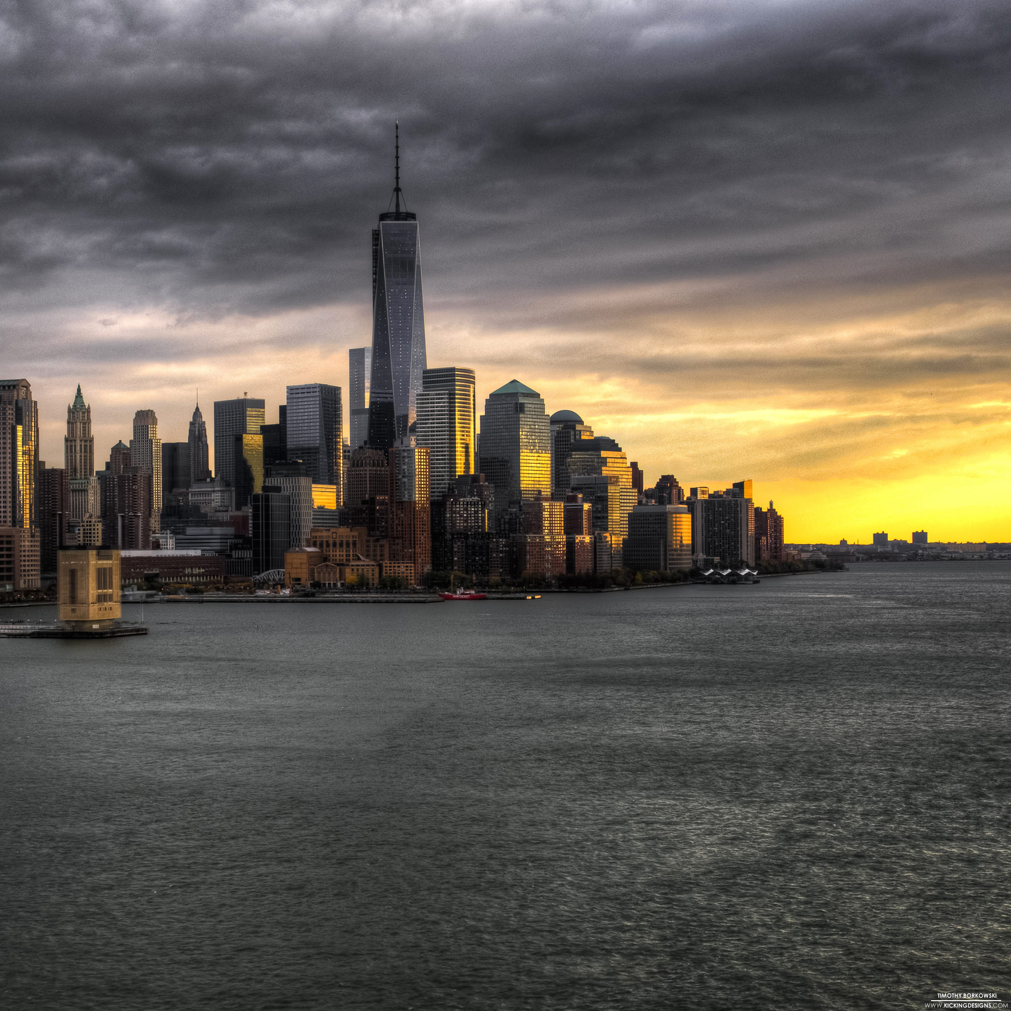 Lower Manhattan Sunset Wallpapers