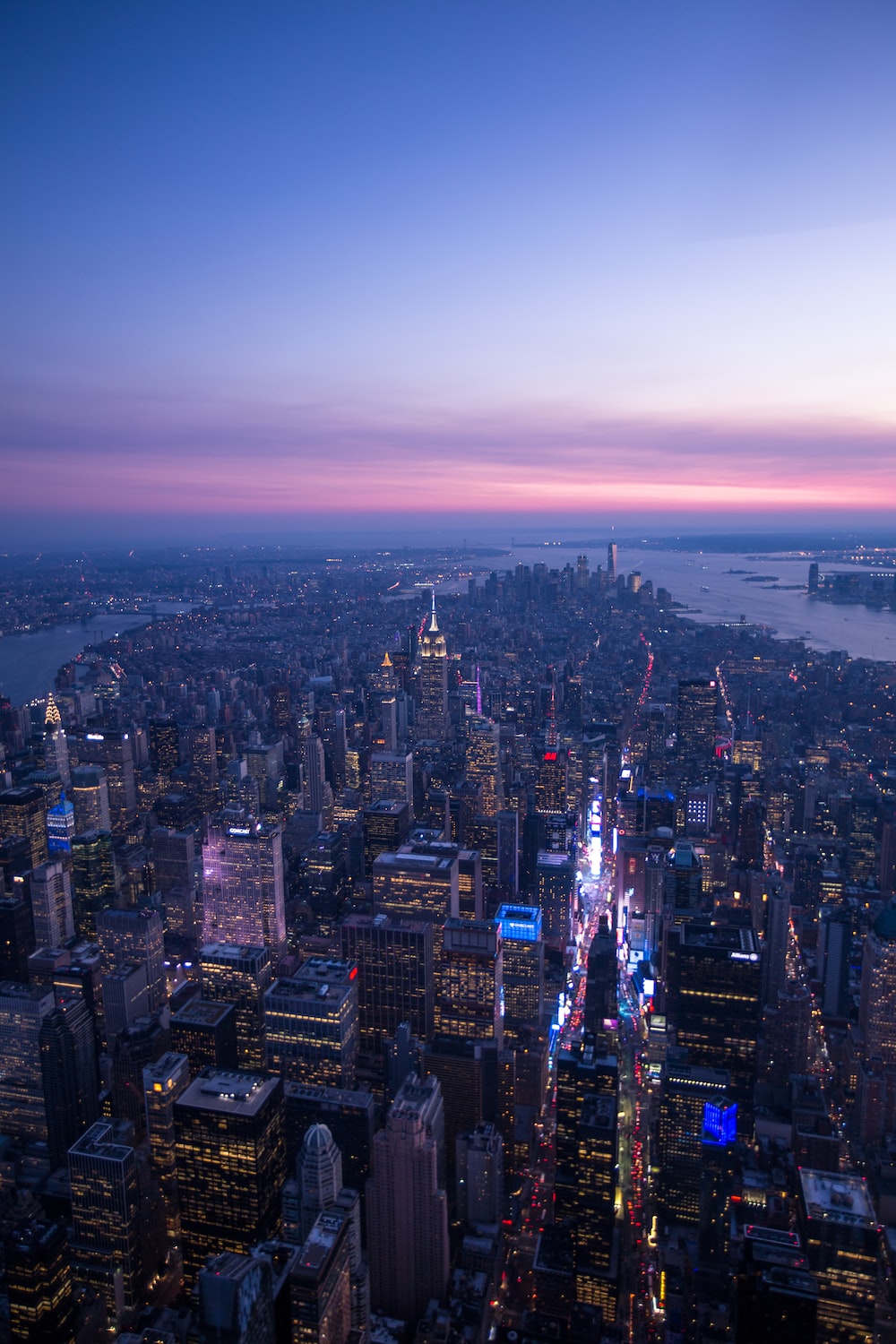 Lower Manhattan Sunset Wallpapers