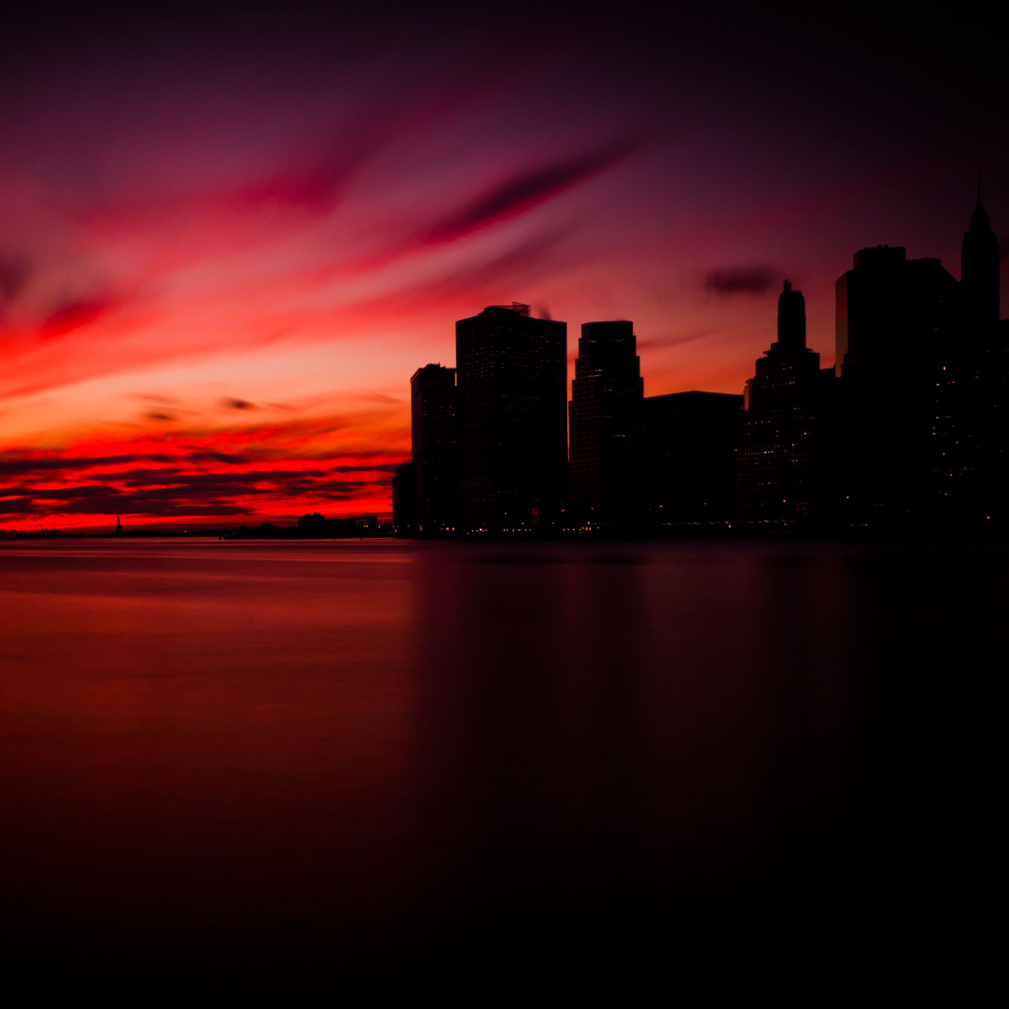 Lower Manhattan Sunset Wallpapers