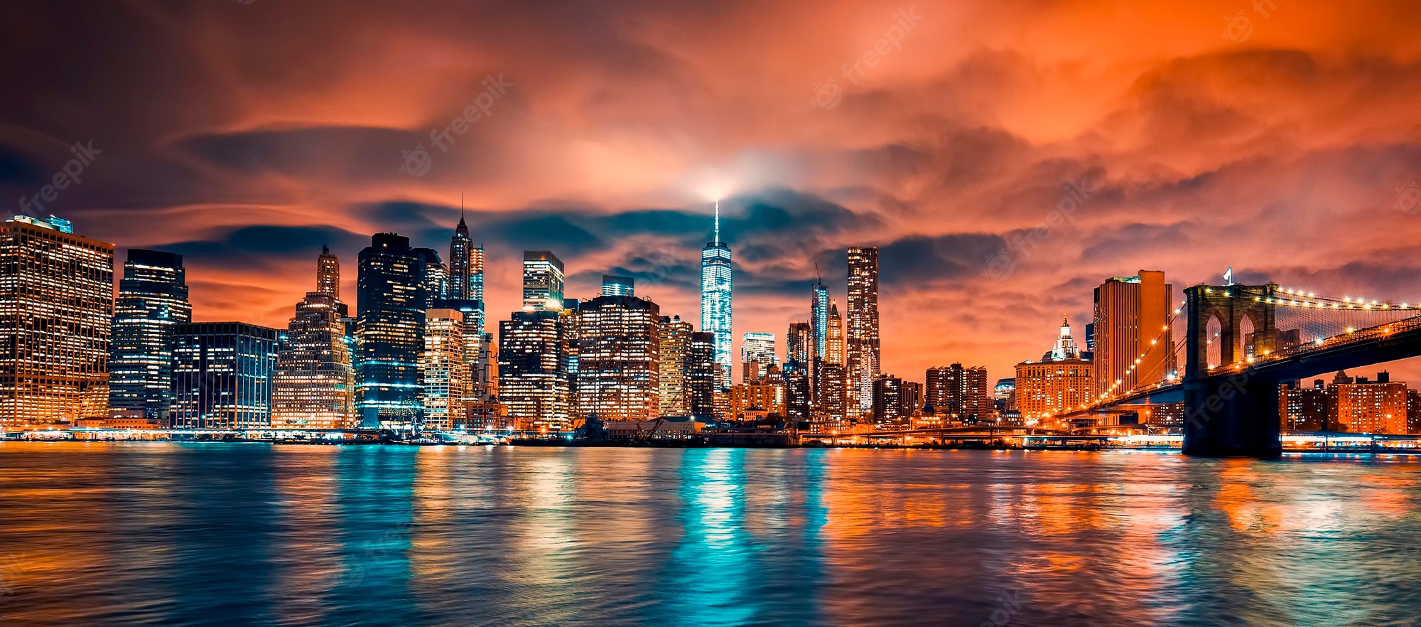 Lower Manhattan Sunset Wallpapers