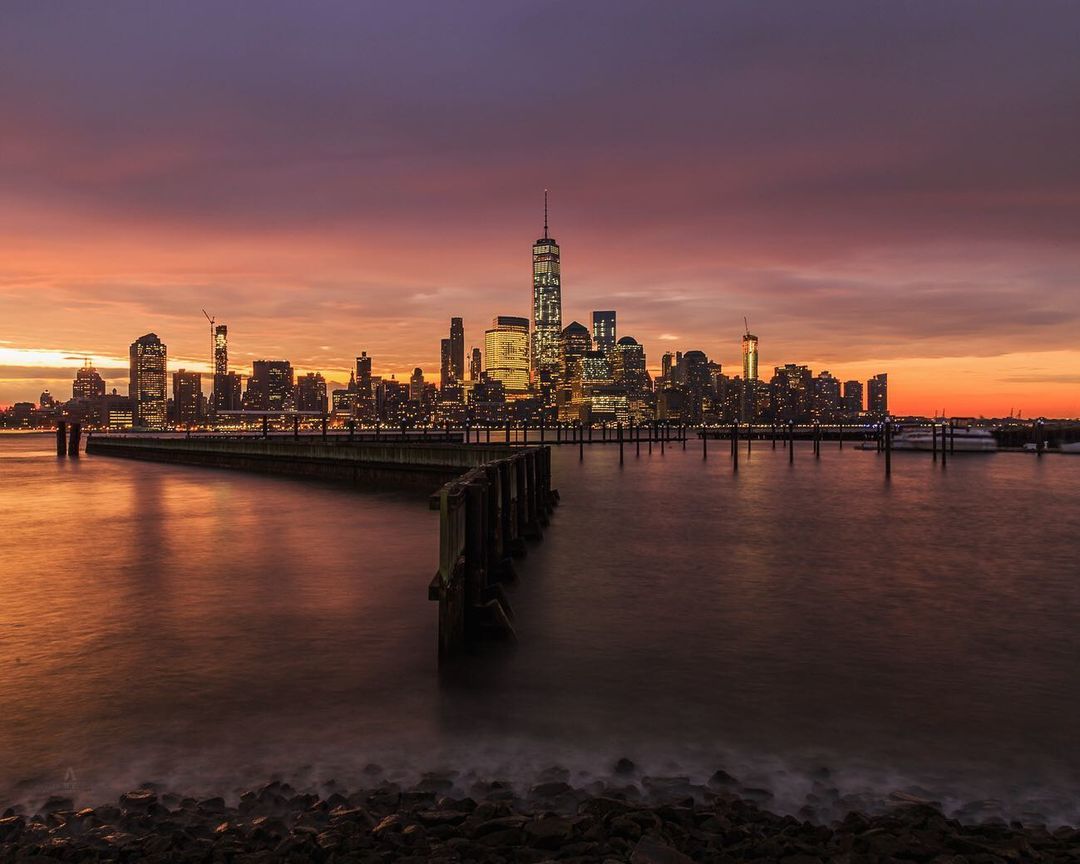 Lower Manhattan Sunset Wallpapers