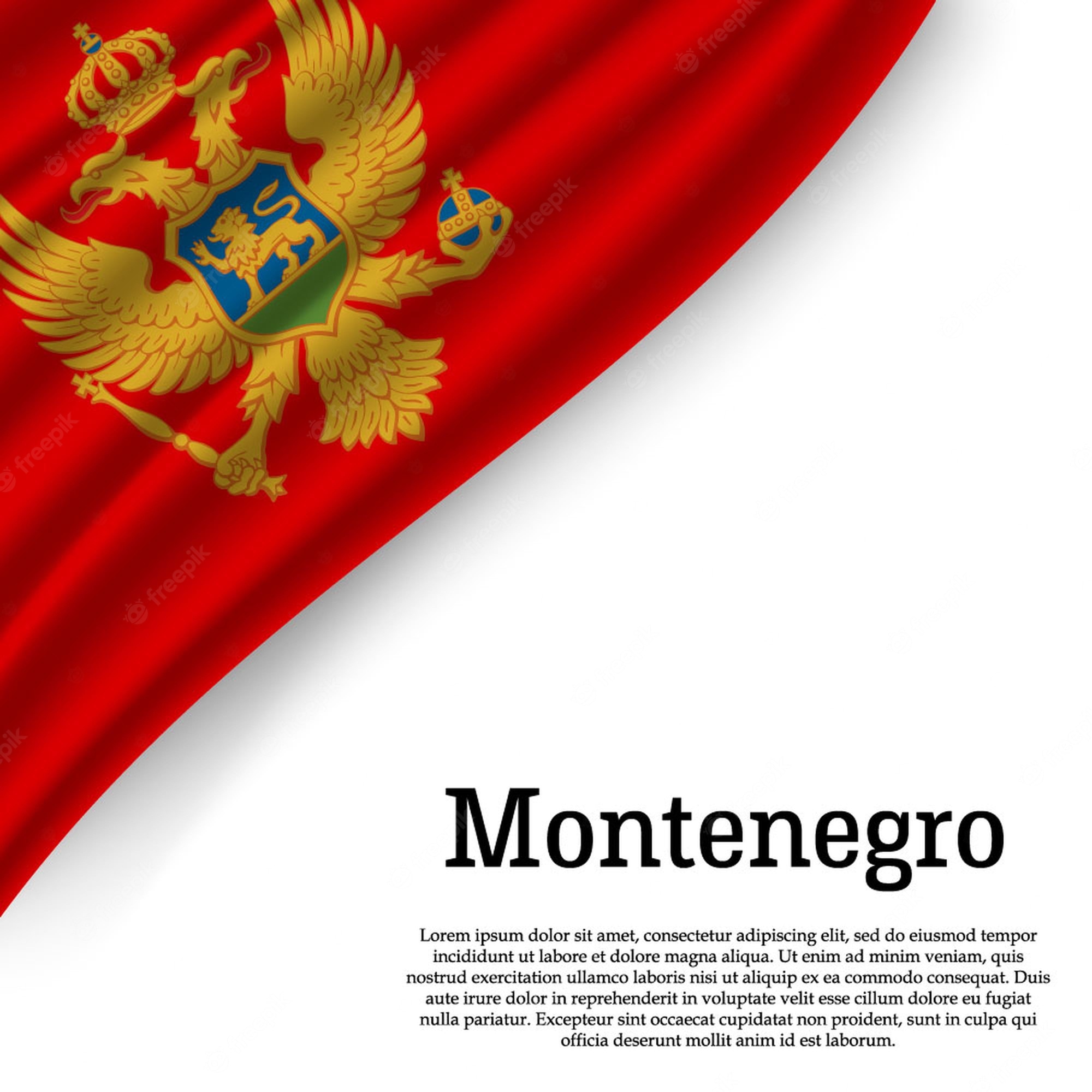 Montenegro Flag Wallpapers