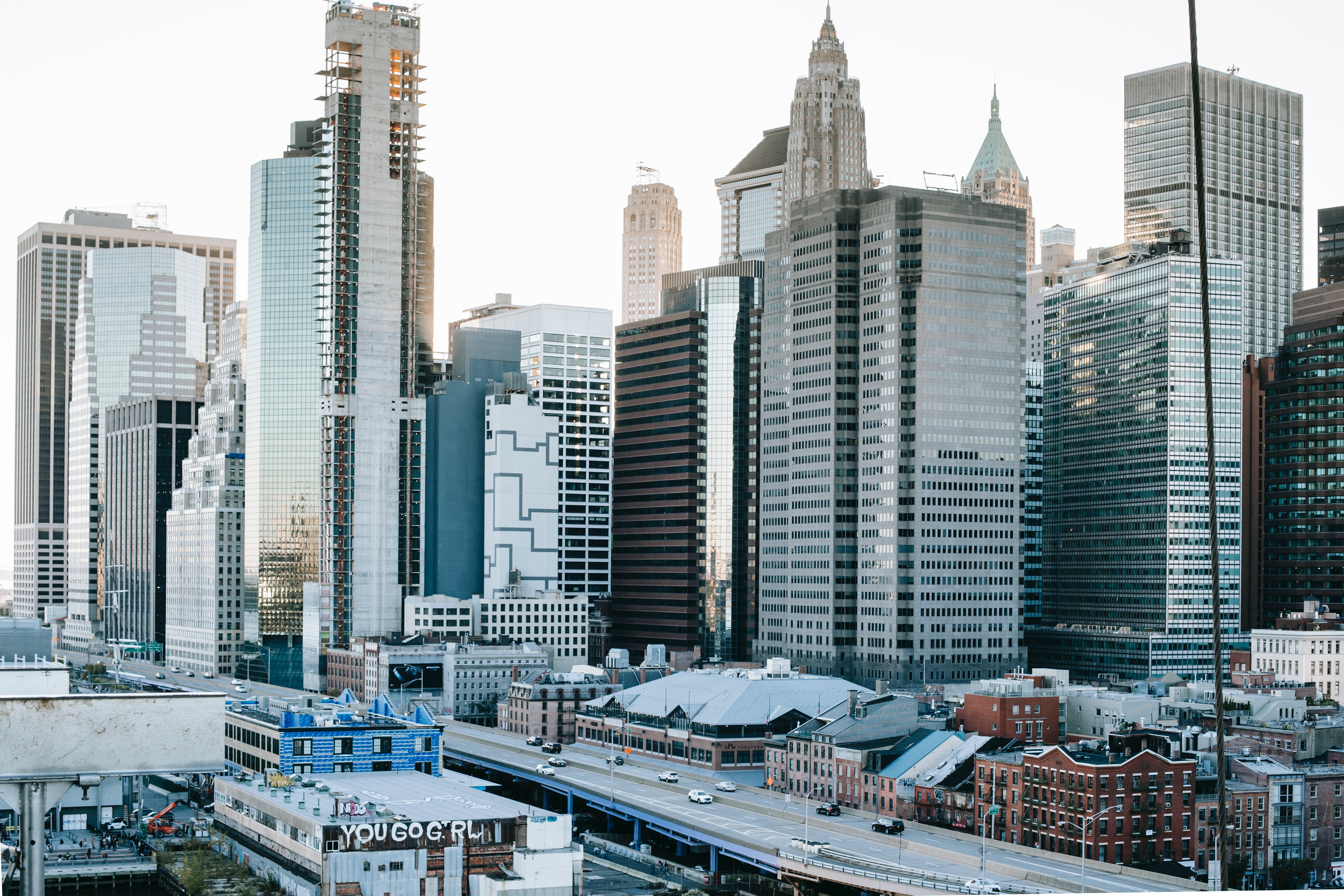 New York City Buildings At Day Sunlight Wallpapers