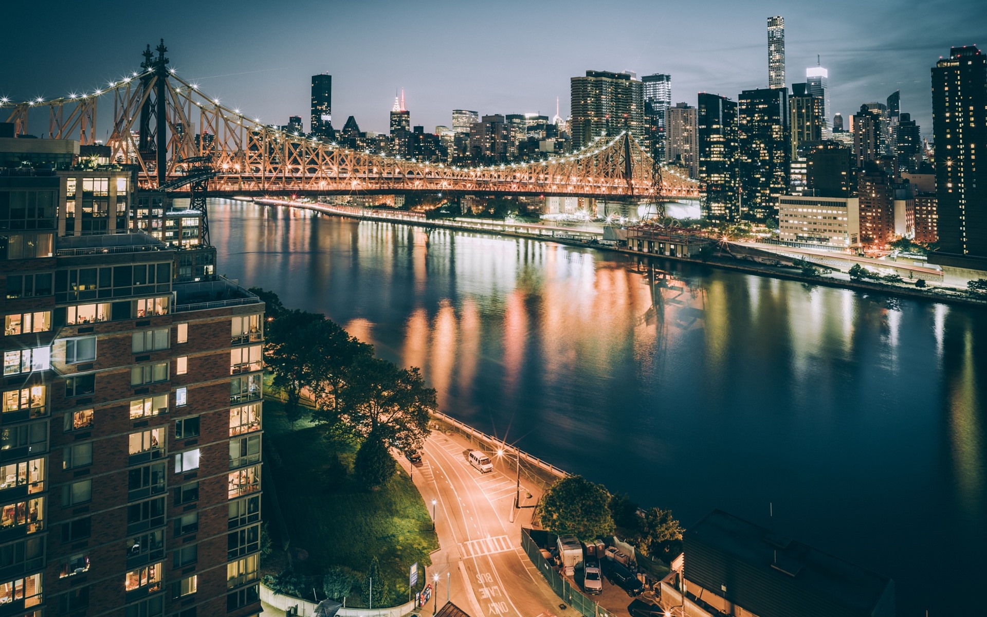 New York Nightscape Wallpapers