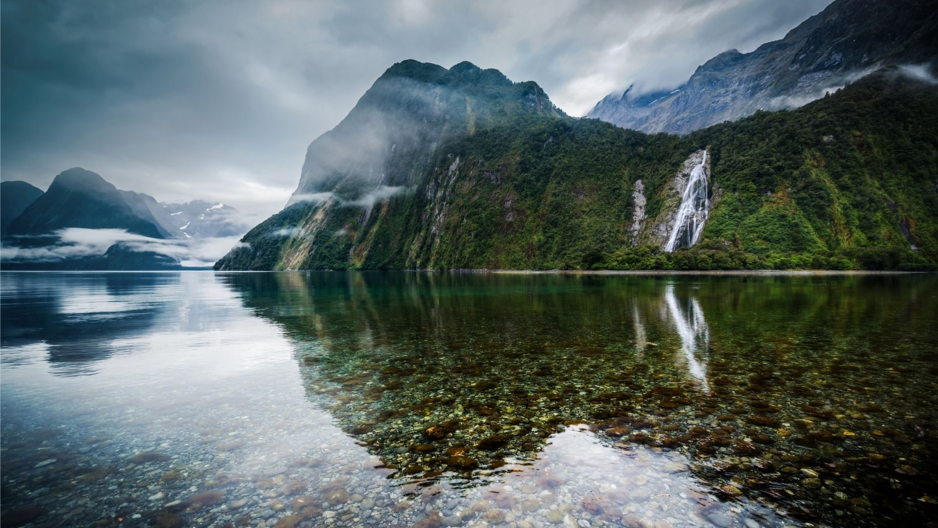 New Zealand Landscape Road Wallpapers