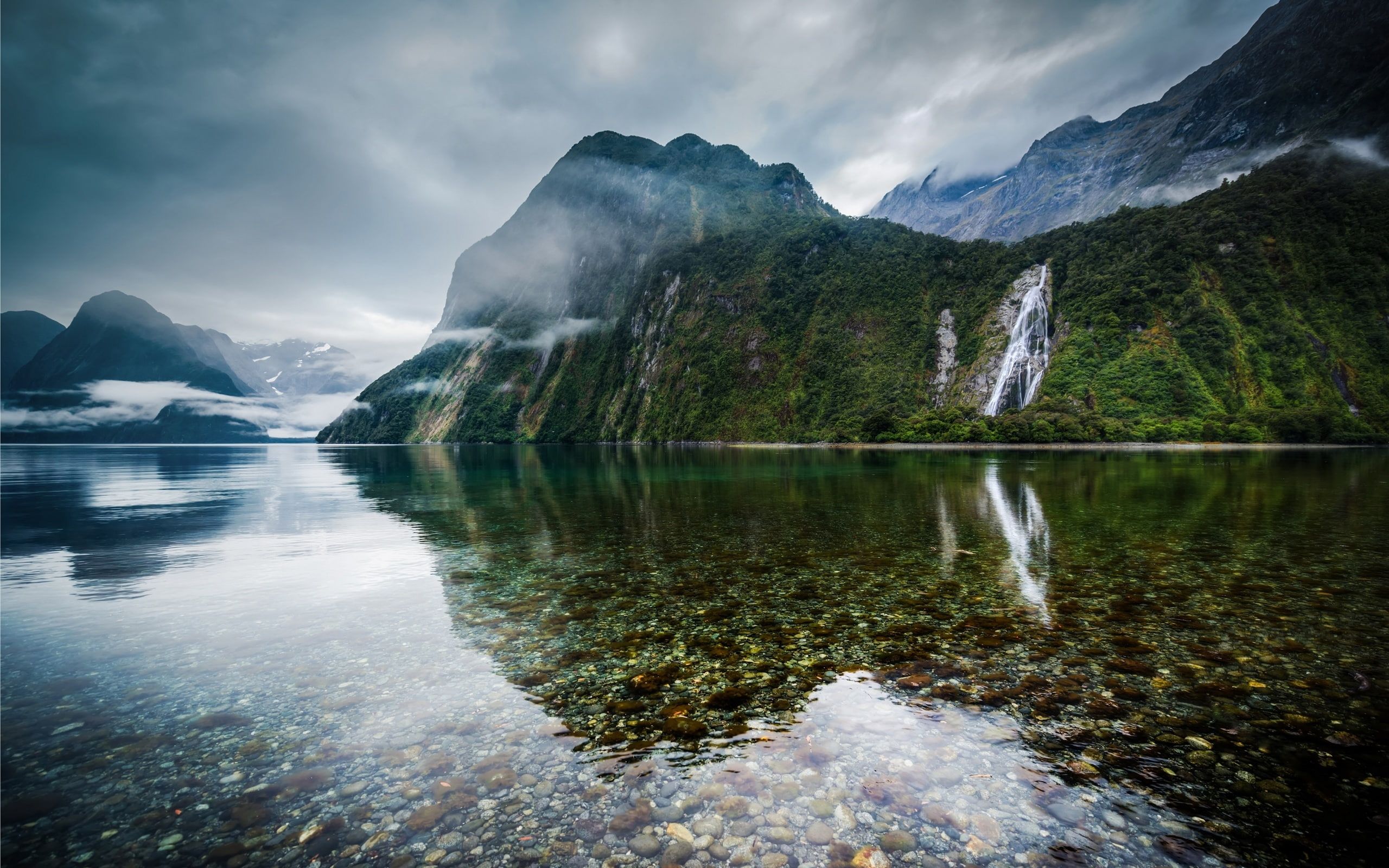 New Zealand Mountains Dawn Lake Wallpapers