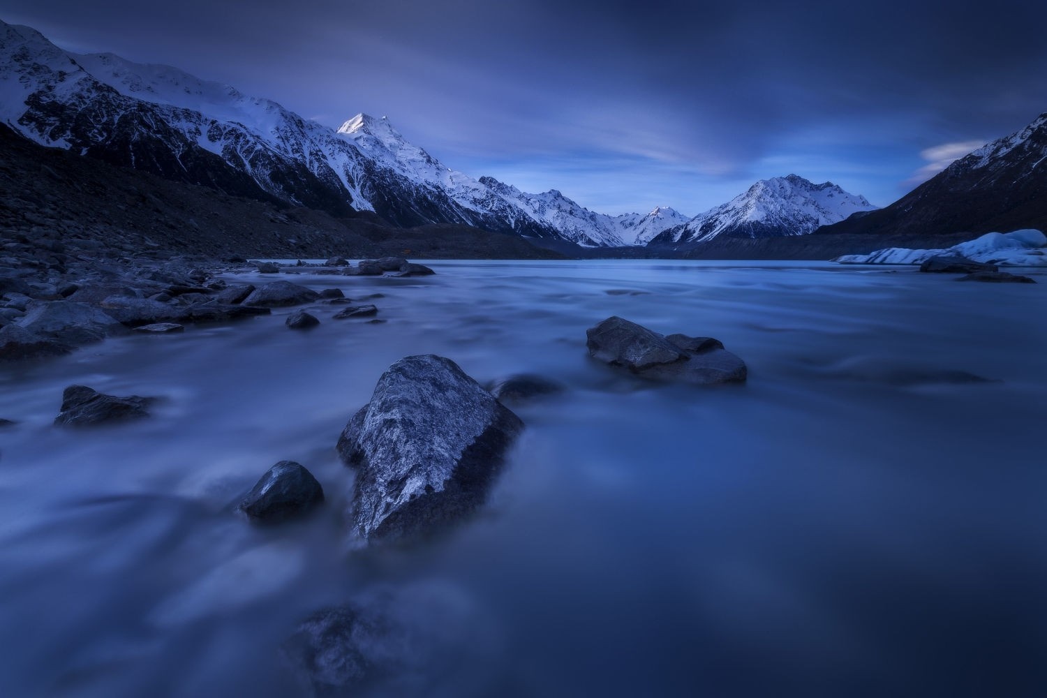 New Zealand Mountains Dawn Lake Wallpapers