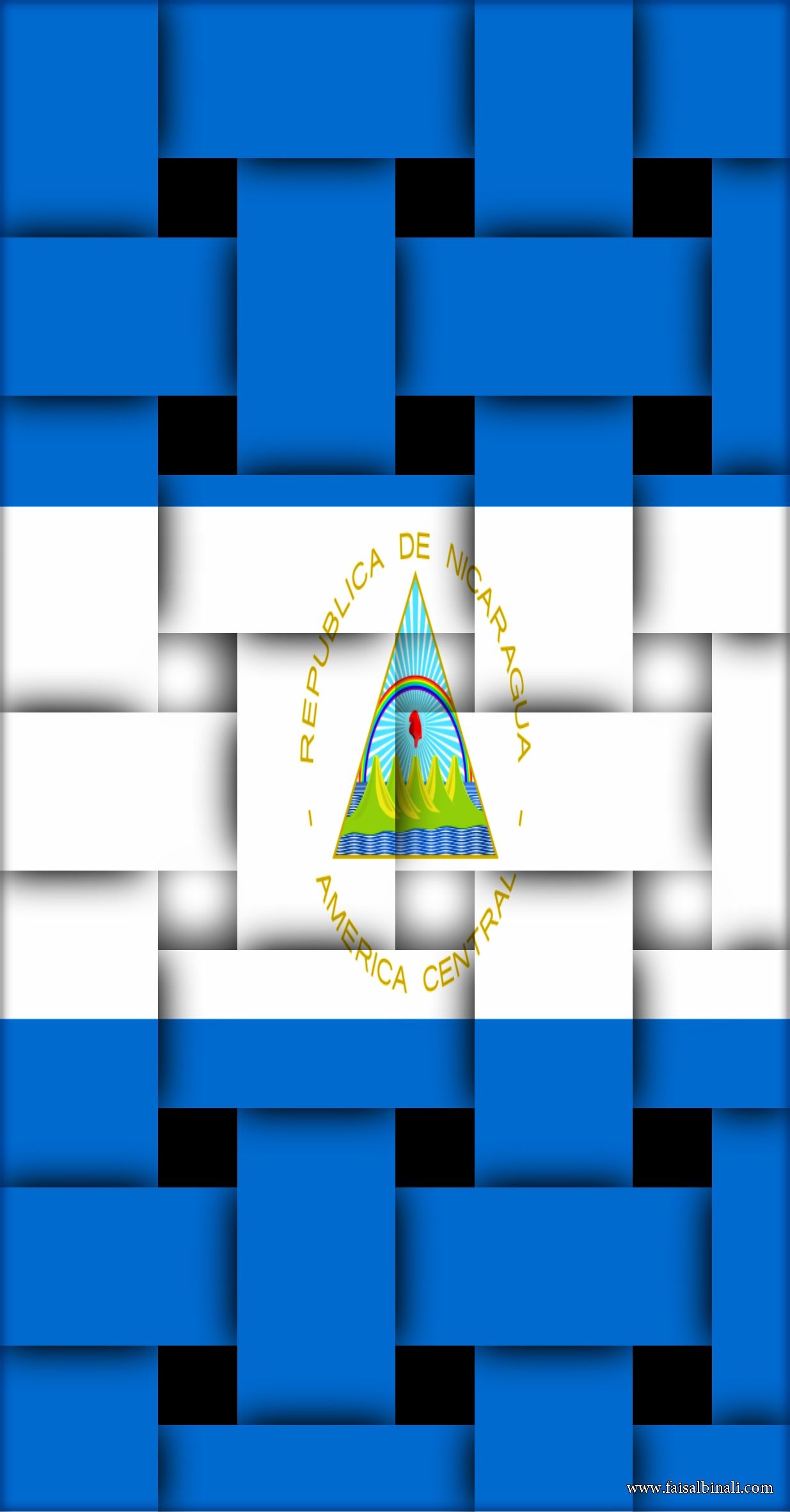 Nicaragua Flag Wallpapers