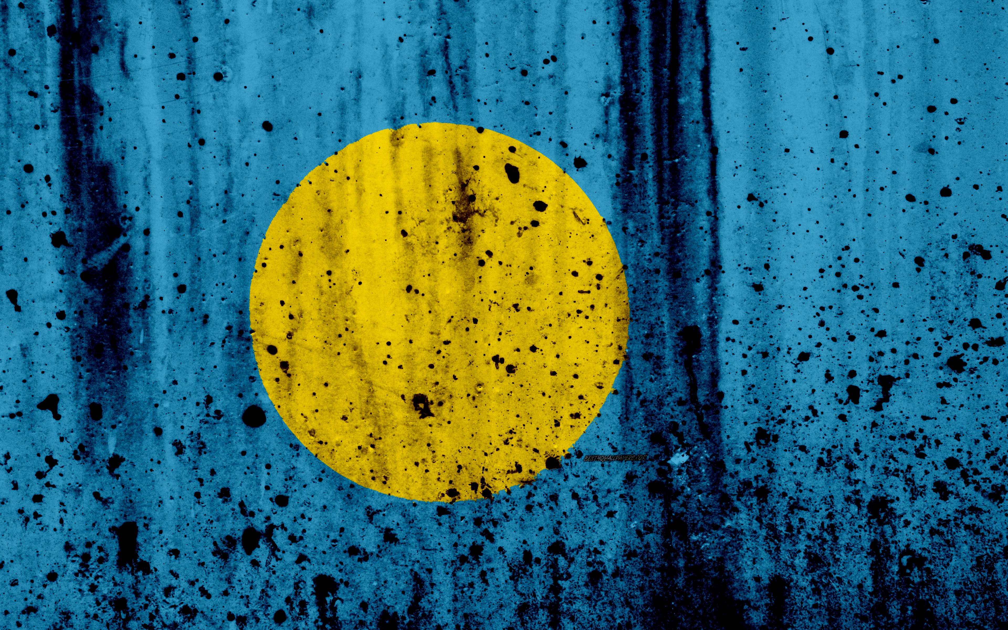 Palau Flag Wallpapers