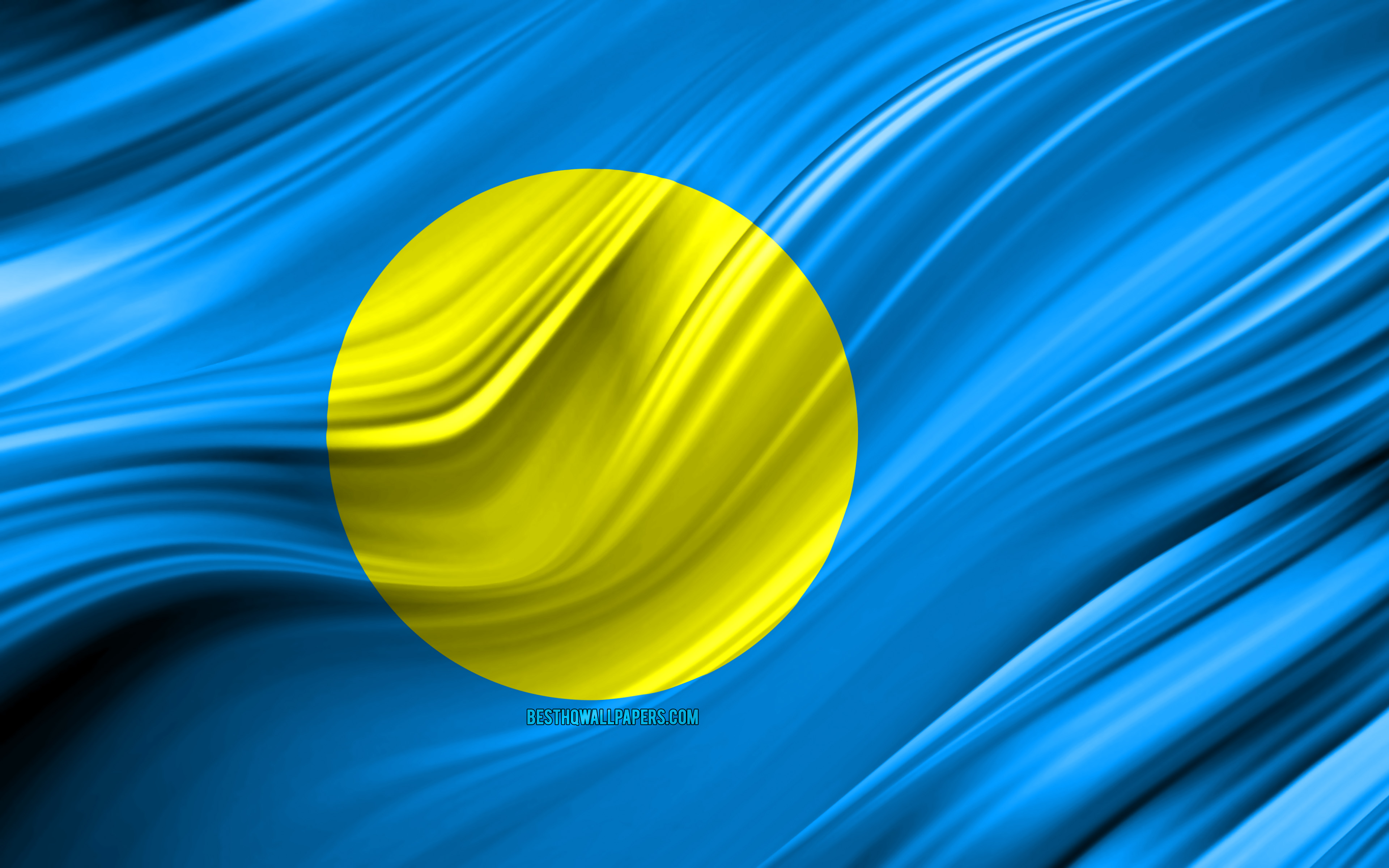 Palau Flag Wallpapers