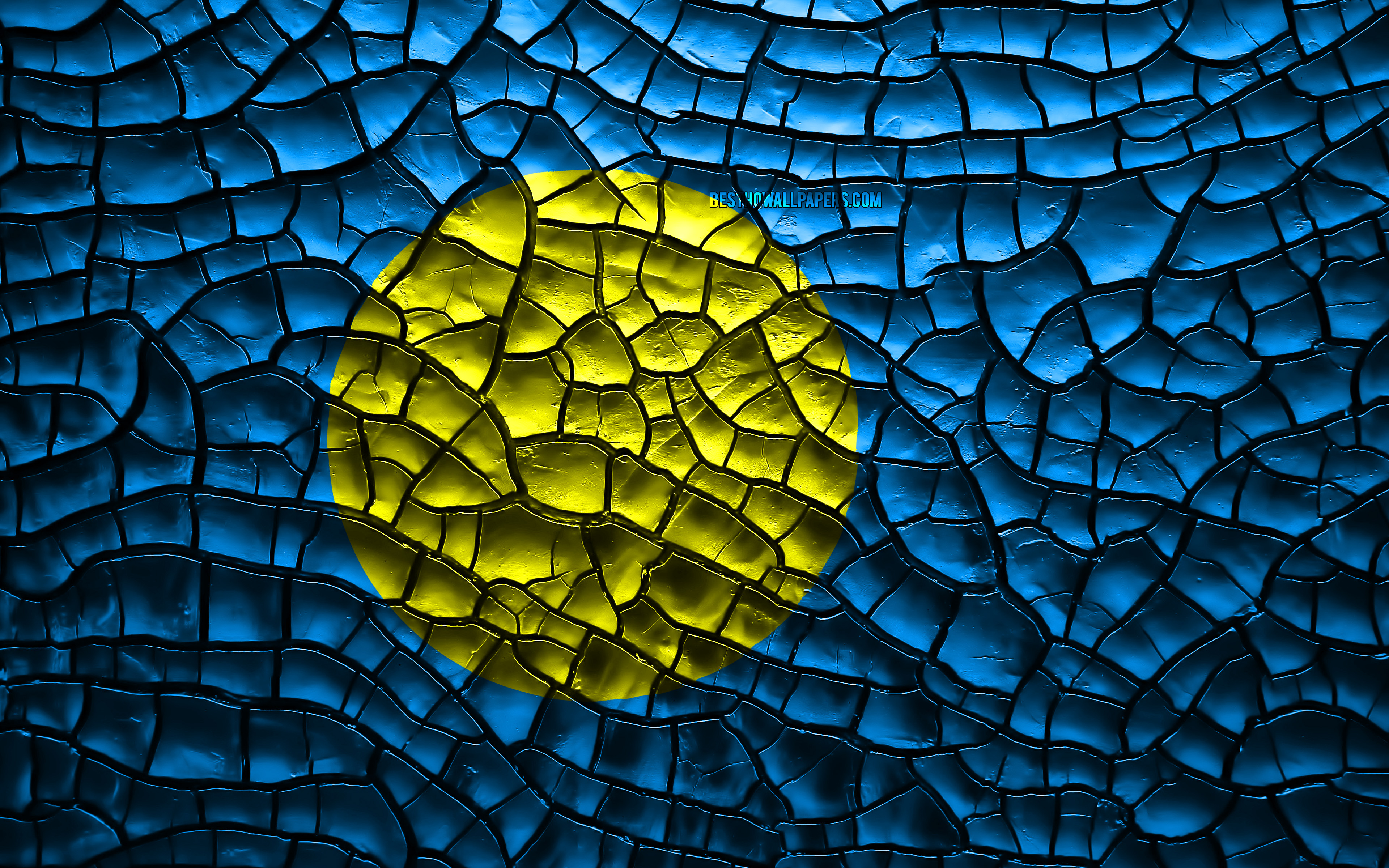 Palau Flag Wallpapers