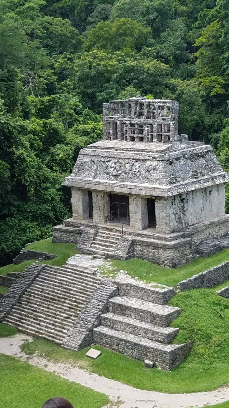 Palenque'S Temple Of The Skull Wallpapers