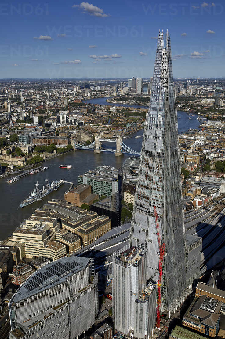 River Thames London Aerial View Wallpapers