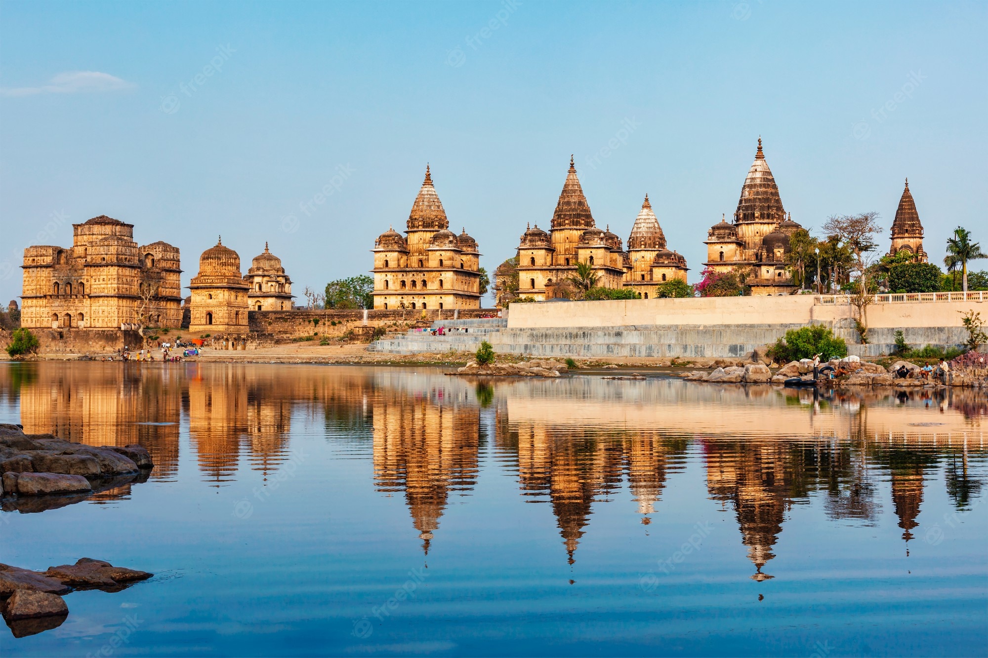 Royal Chhatris Of Orchha Wallpapers