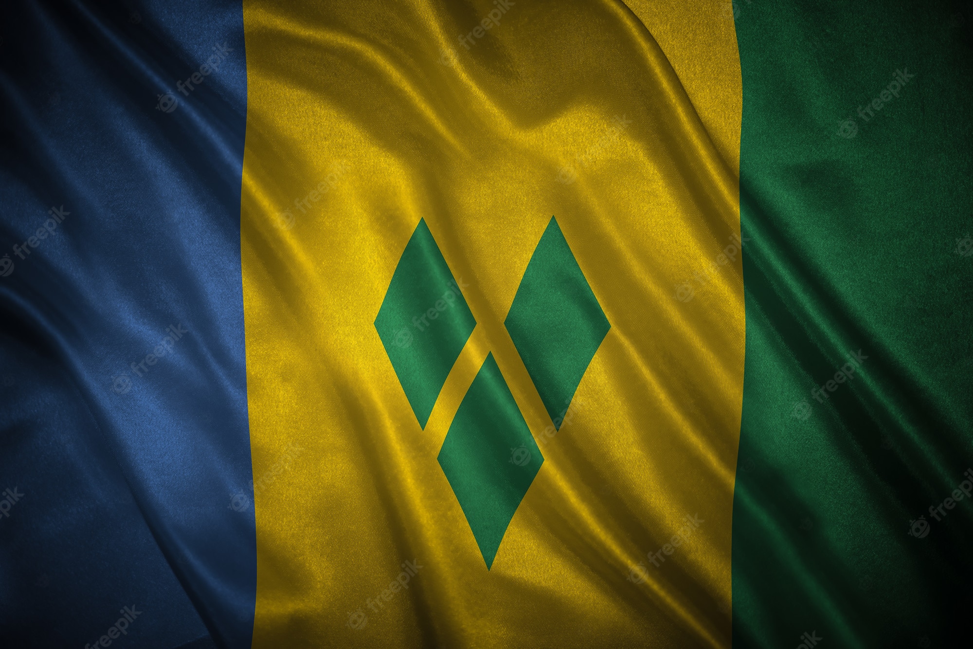 Saint Vincent And The Grenadines Flag Wallpapers