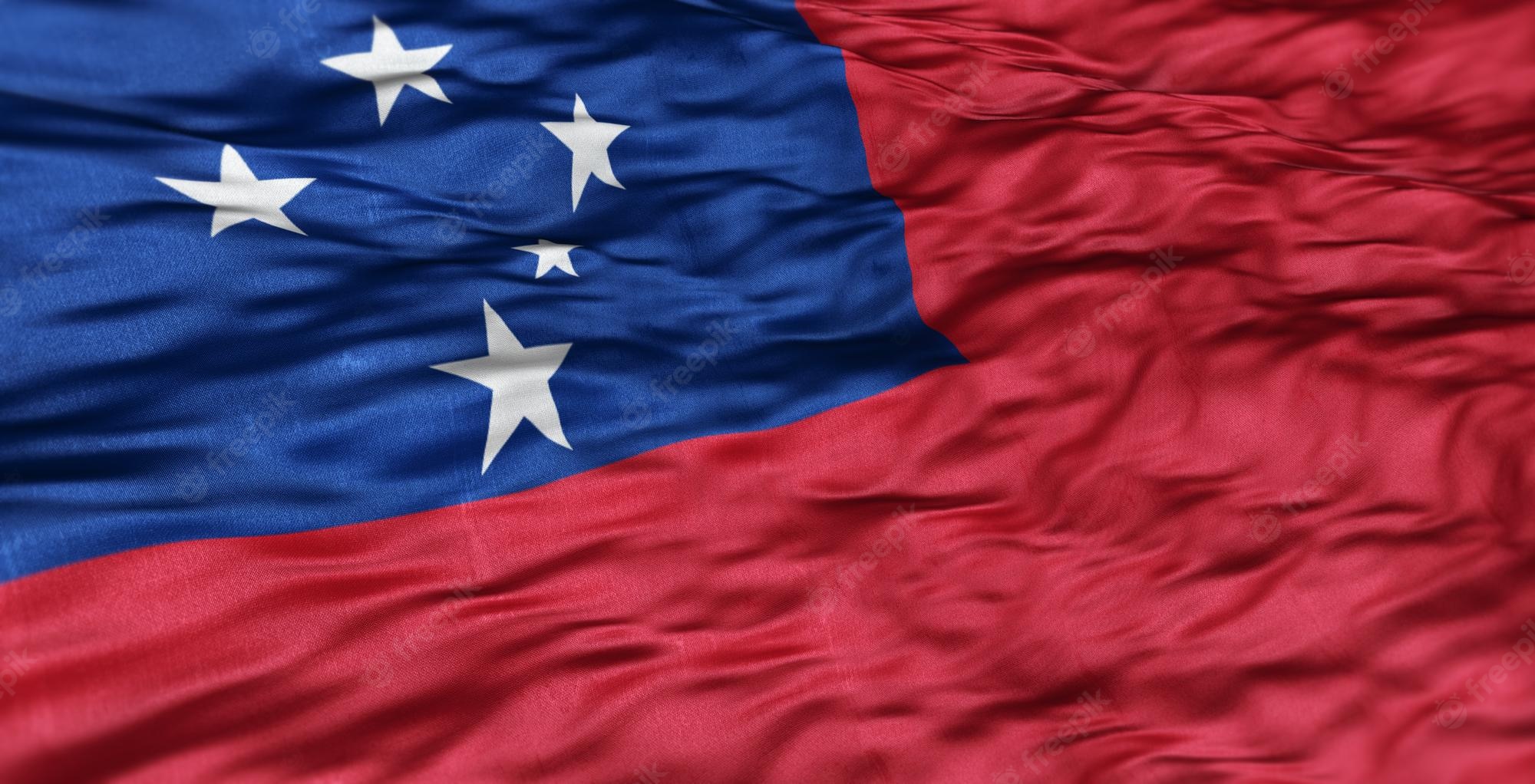 Samoa Flag Wallpapers