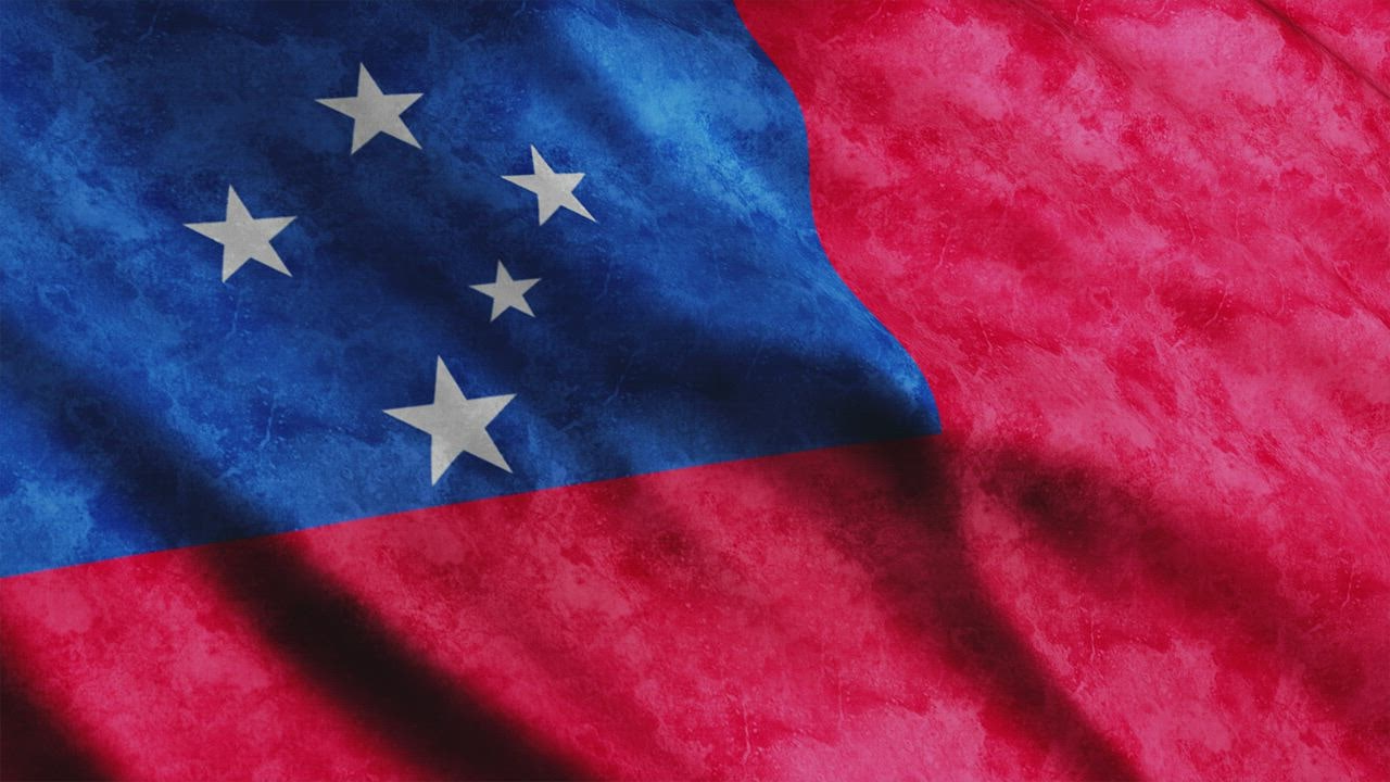 Samoa Flag Wallpapers