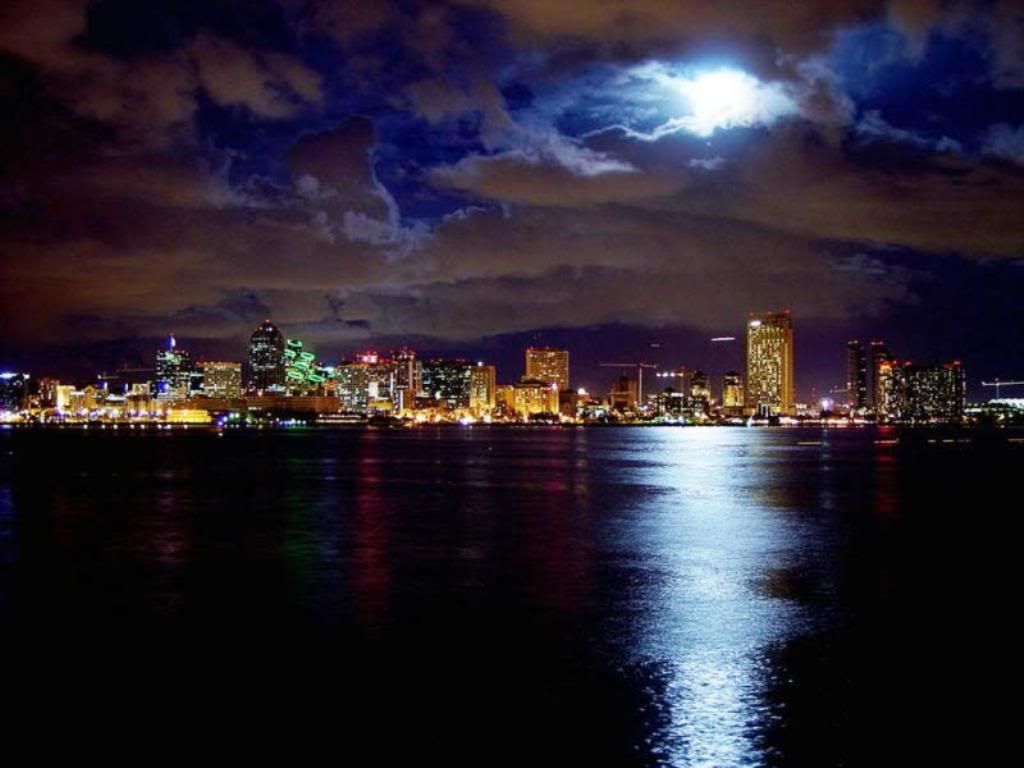 San Diego Building Nightscape Wallpapers